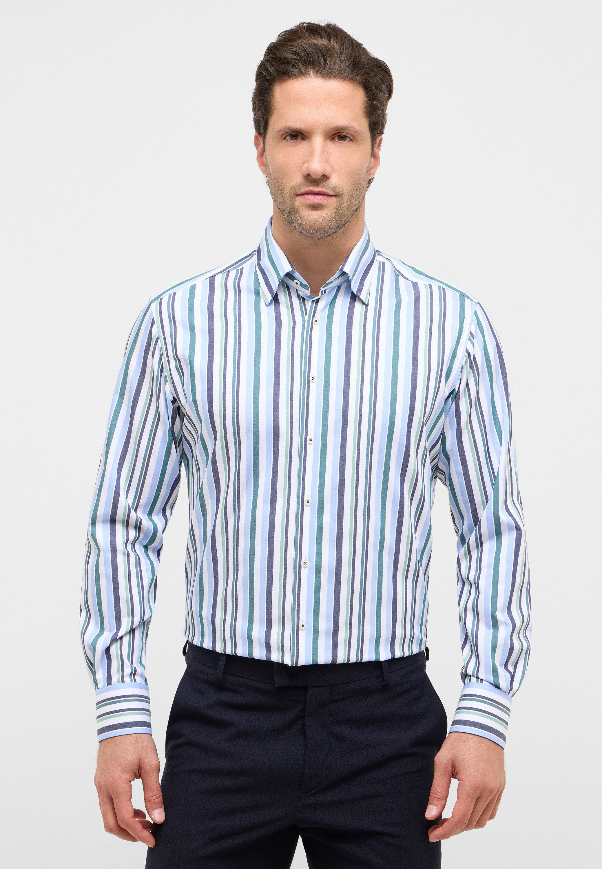 Eterna Langarmhemd MODERN FIT NON IRON (bügelfrei)