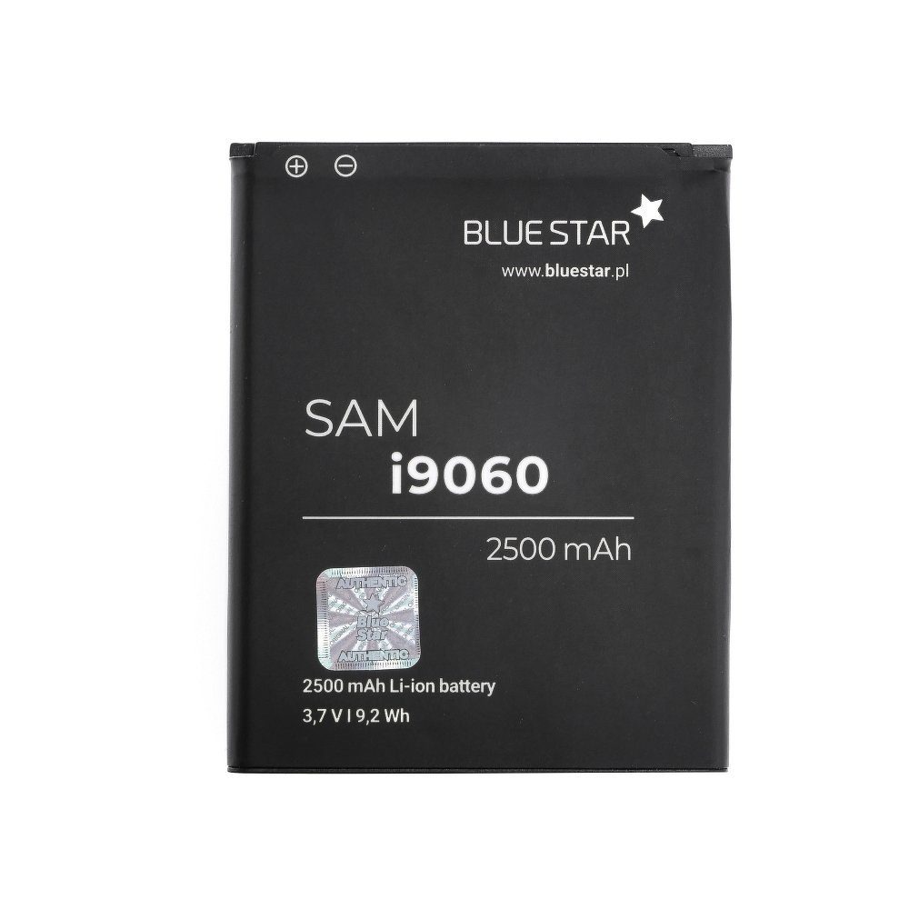 BlueStar Akku Ersatz kompatibel mit Samsung Galaxy Grand I9082 2500 mAh Austausch Batterie Premium Accu EB535163LU Smartphone-Akku