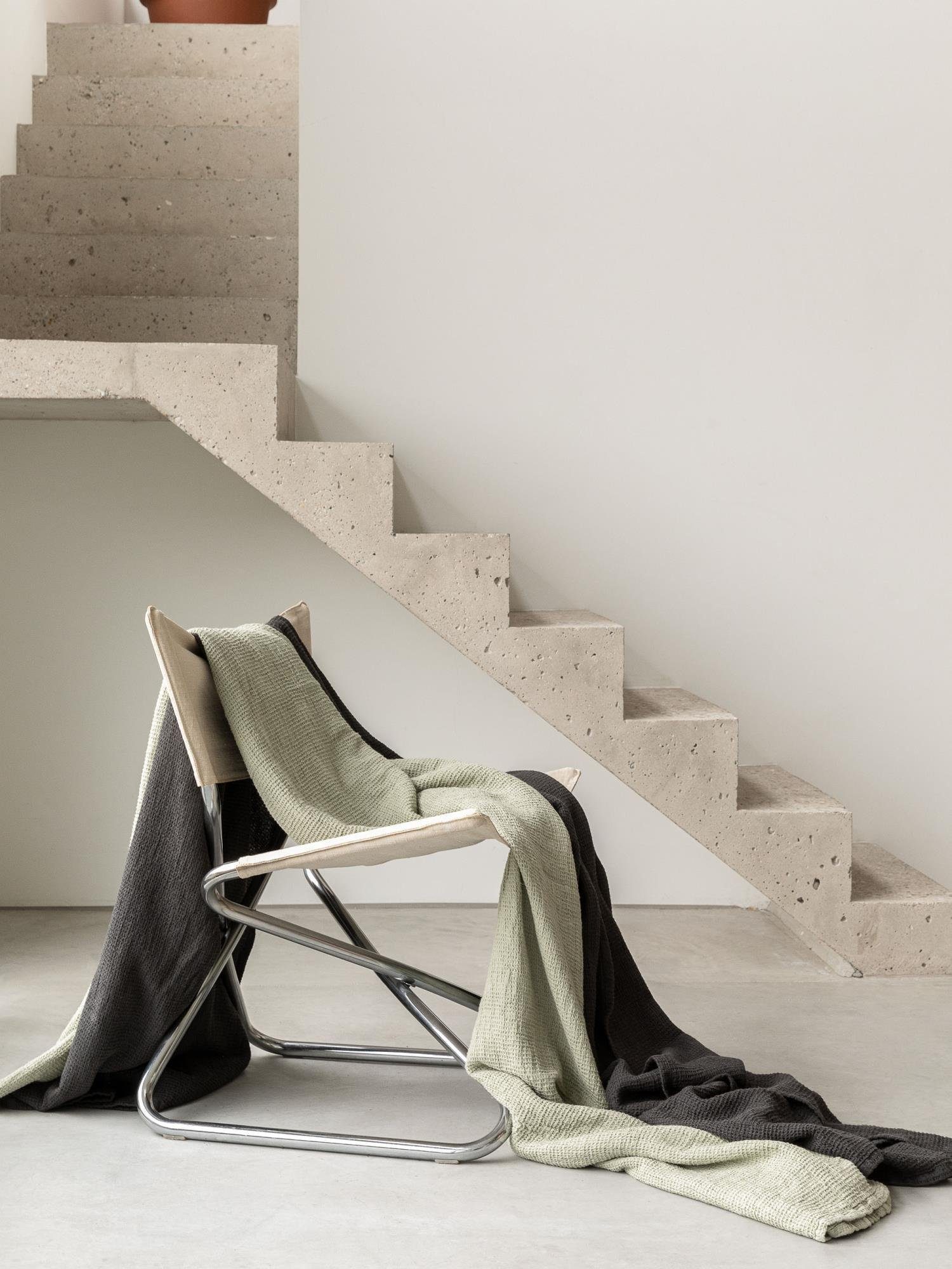 Marc O'Polo Home Tagesdecke Norell, aus einem Baumwoll-Leinen-Mix mit Waffe günstig online kaufen