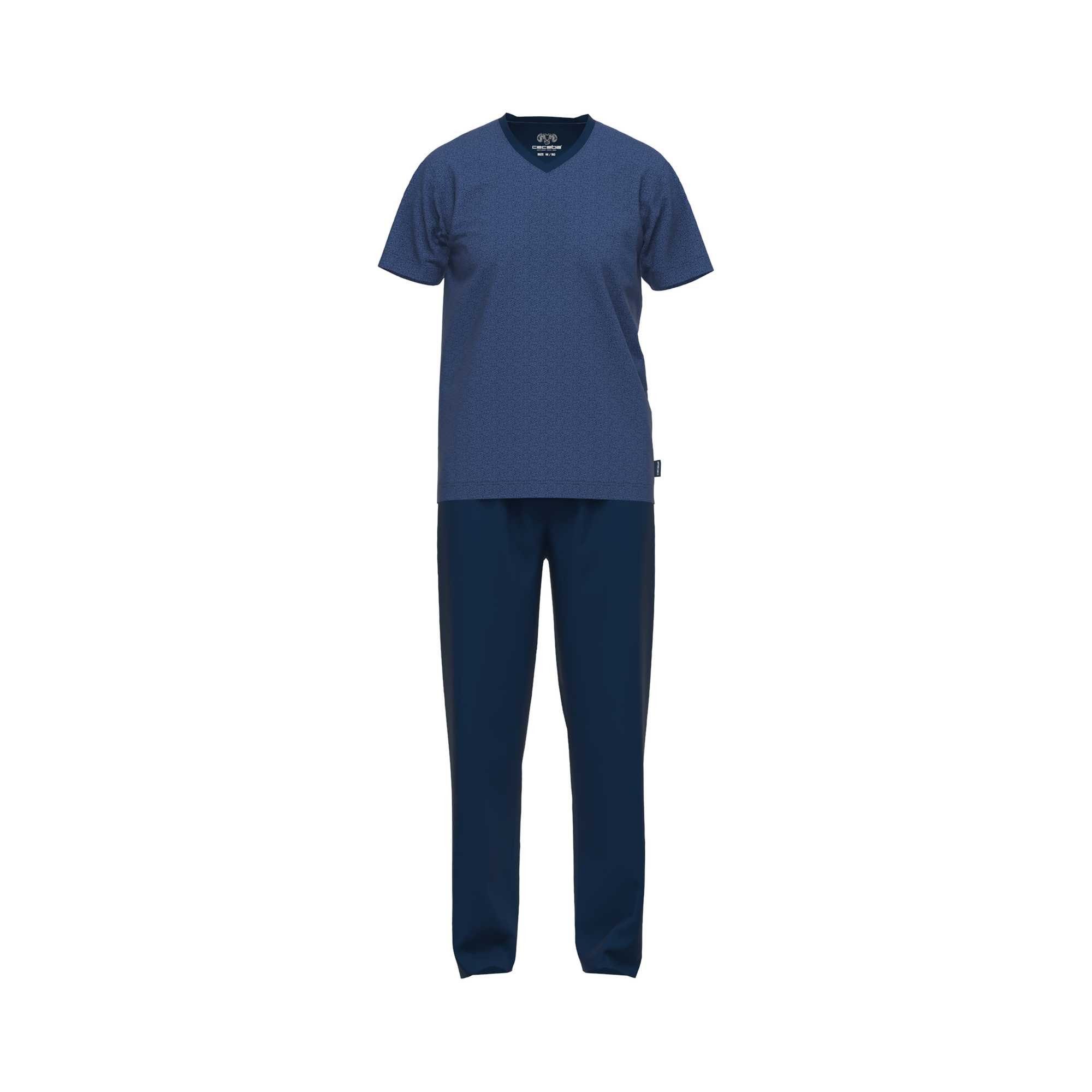 Pyjama Herren Pyjama Baumwolle