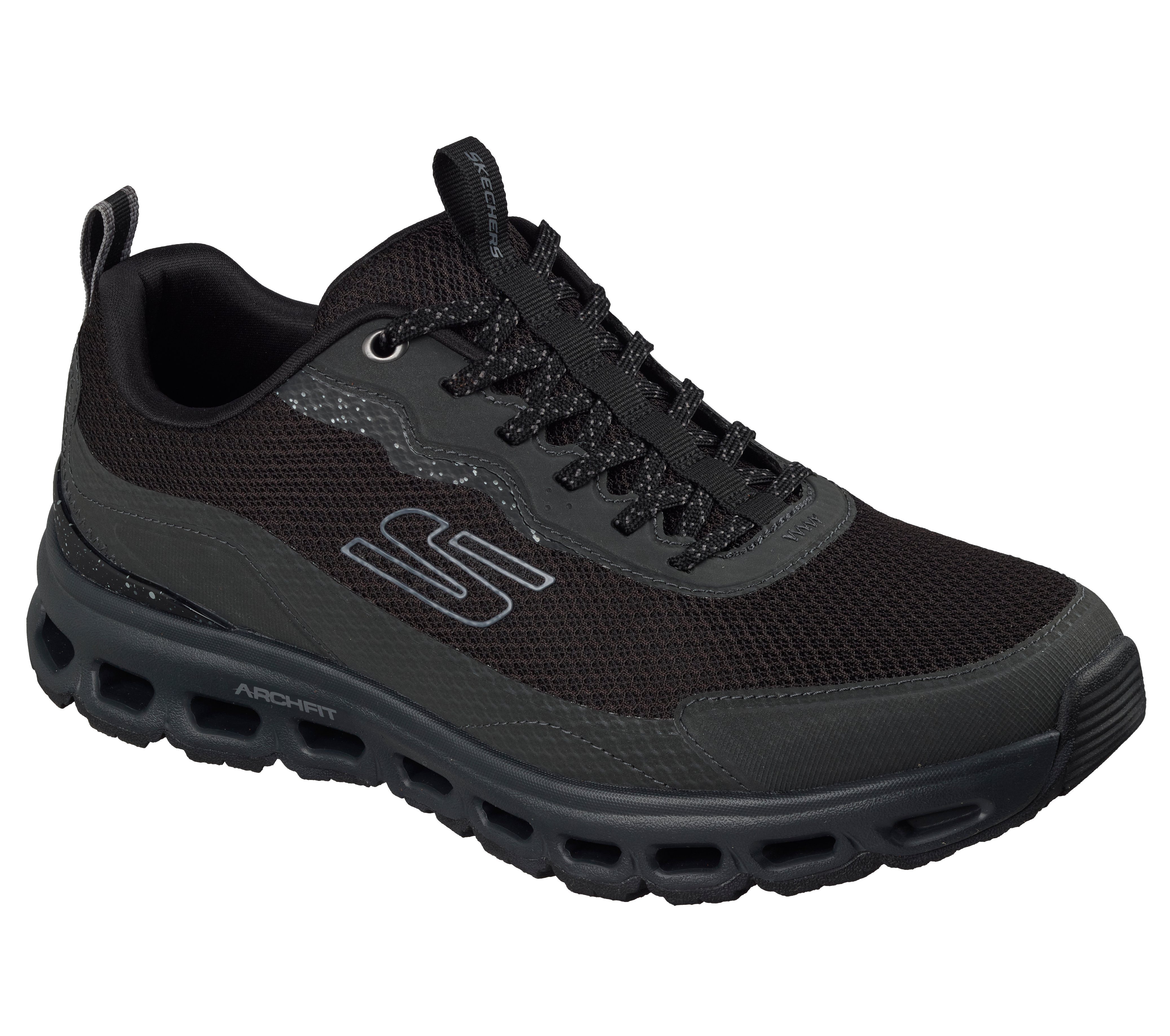 Skechers ARCH FIT GLIDE-STEP AT Sneaker Outdoorschuh, Schnürschuh, wasserabweisend, mit Memory Foam – Bild 3 von 5