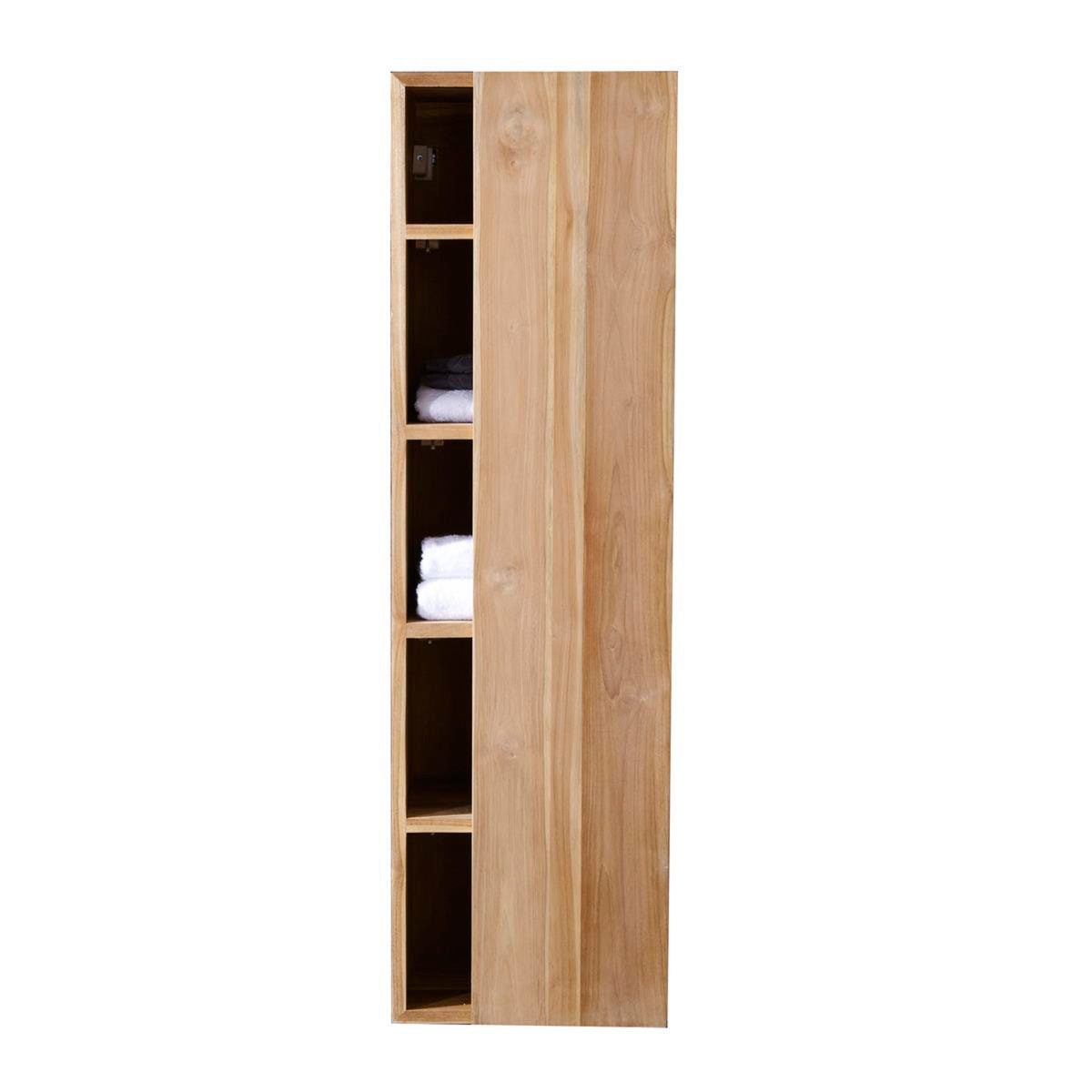 Tikamoon Hochschrank Typo Hochschrank aus massivem günstig online kaufen