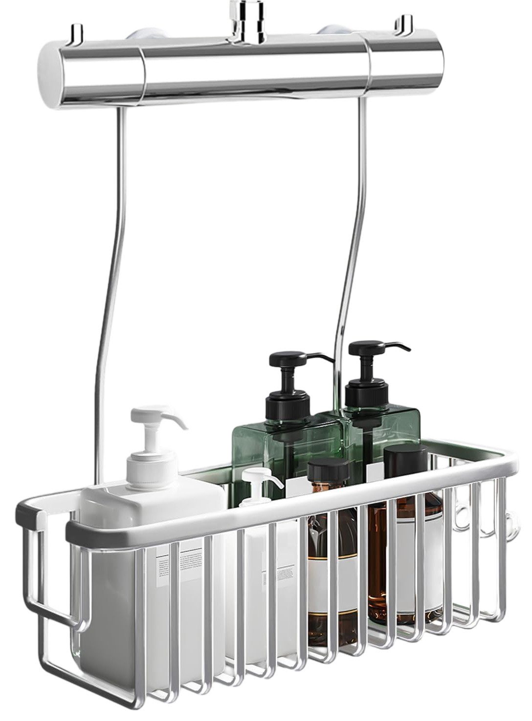 SinLaw Duschkorb Rostfreies Duschregal, Duschbodenaufhängung, kein Bohren e günstig online kaufen