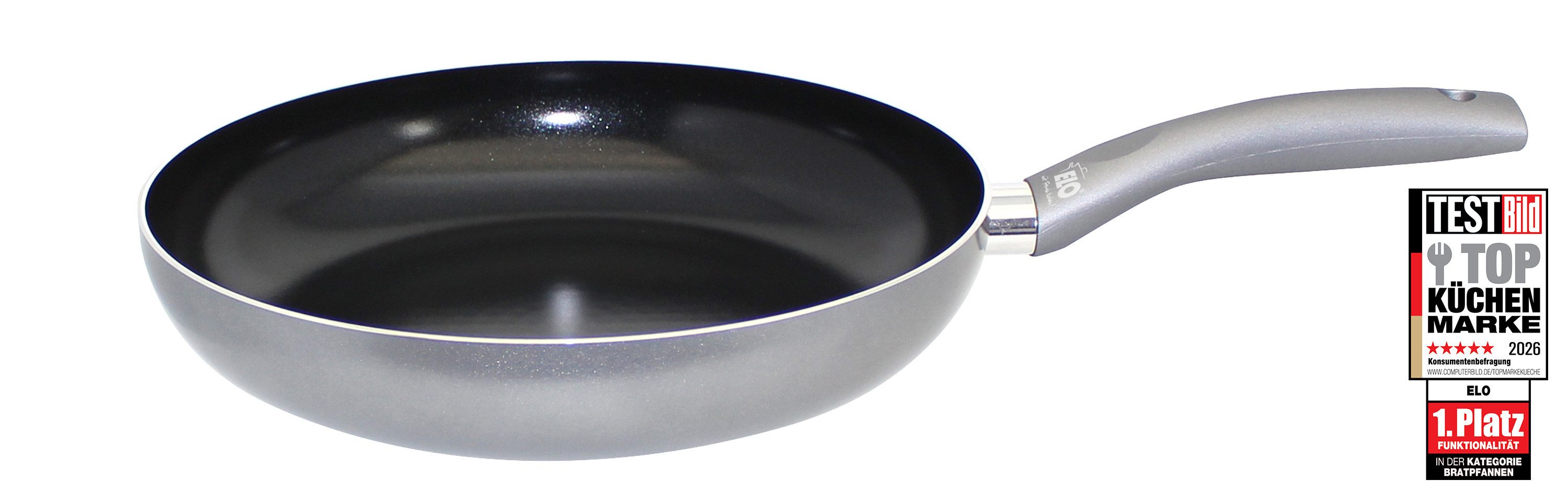 Elo Bratpfanne Ducato, Aluminium (1-tlg), Für alle Herdarten geeignet, inkl. Induktion