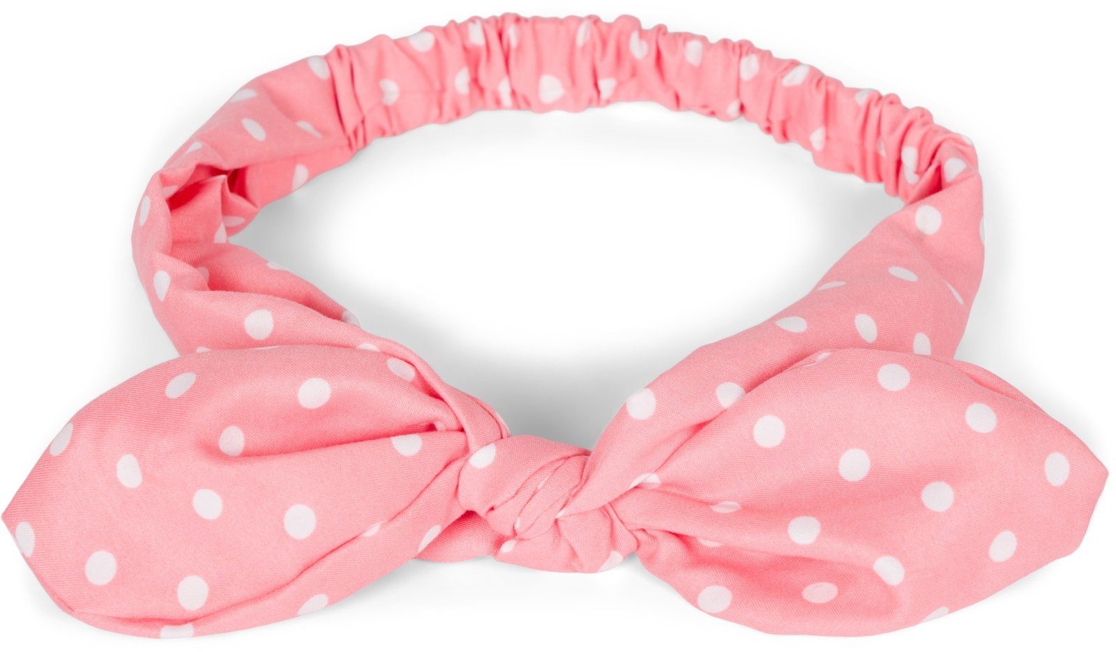 styleBREAKER Haarband, 1-tlg., Haarband mit Punkte Muster und Schleife