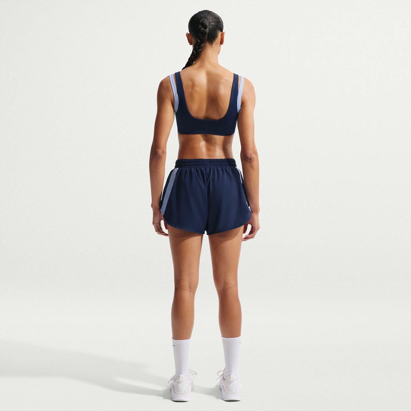 Nike Tanktop W NK1 SPRT BRA MIDNIGHT NAVY/ALUMINUM/WHITE
