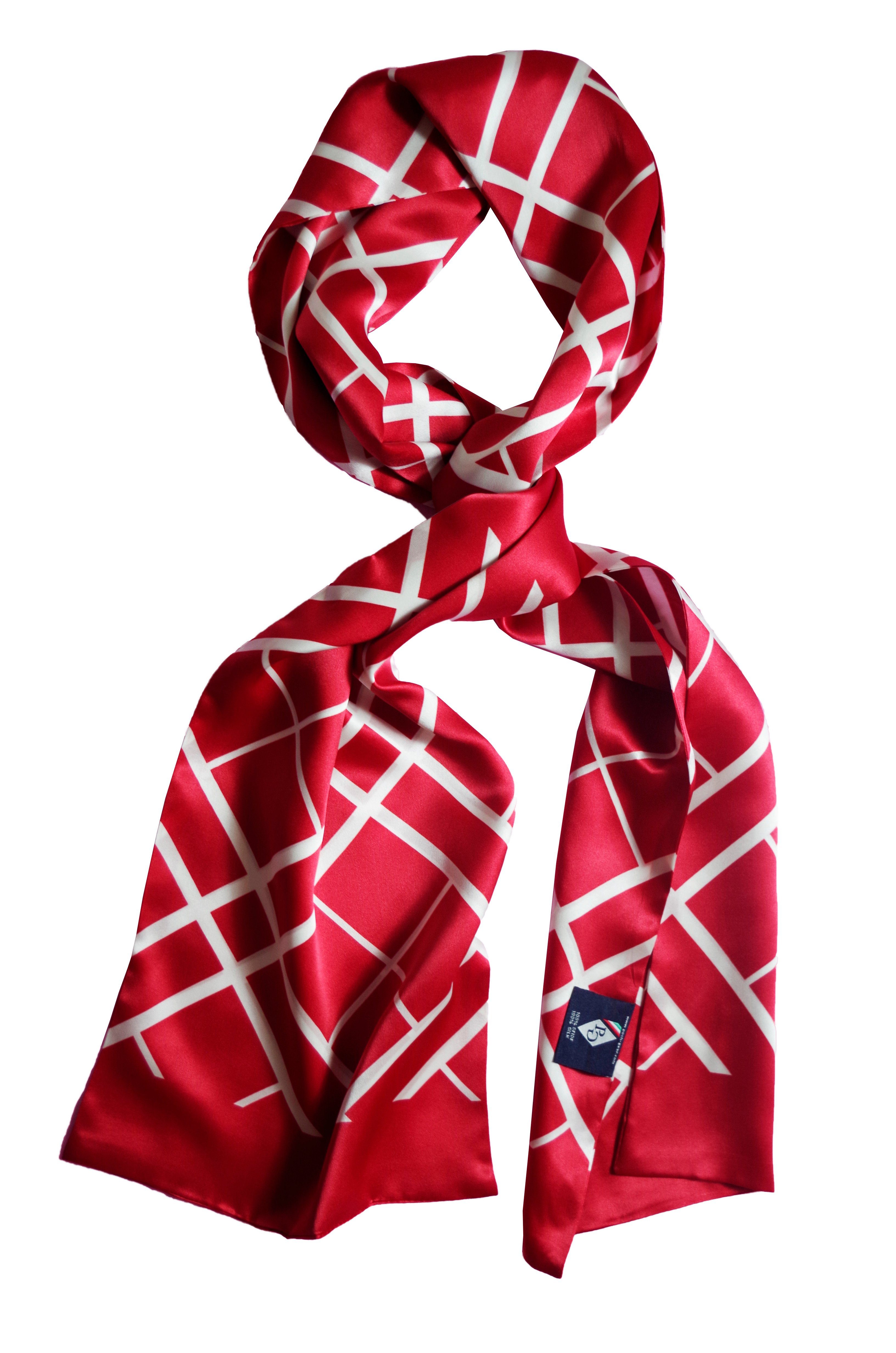 Posh Gear Seidenschal Seiden Schal Quadrinata aus 100% Seide günstig online kaufen