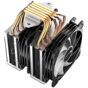 Jonsbo CPU Kühler CR-2000 GT, Dual Tower, 2x 120mm PWM-Lüfter, für Intel- und AMD-Sockel