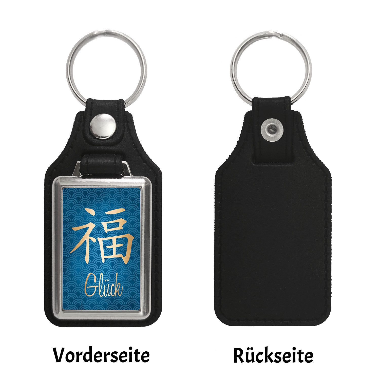 speecheese Schlüsselanhänger Chinesisches Zeichen für Glück günstig online kaufen