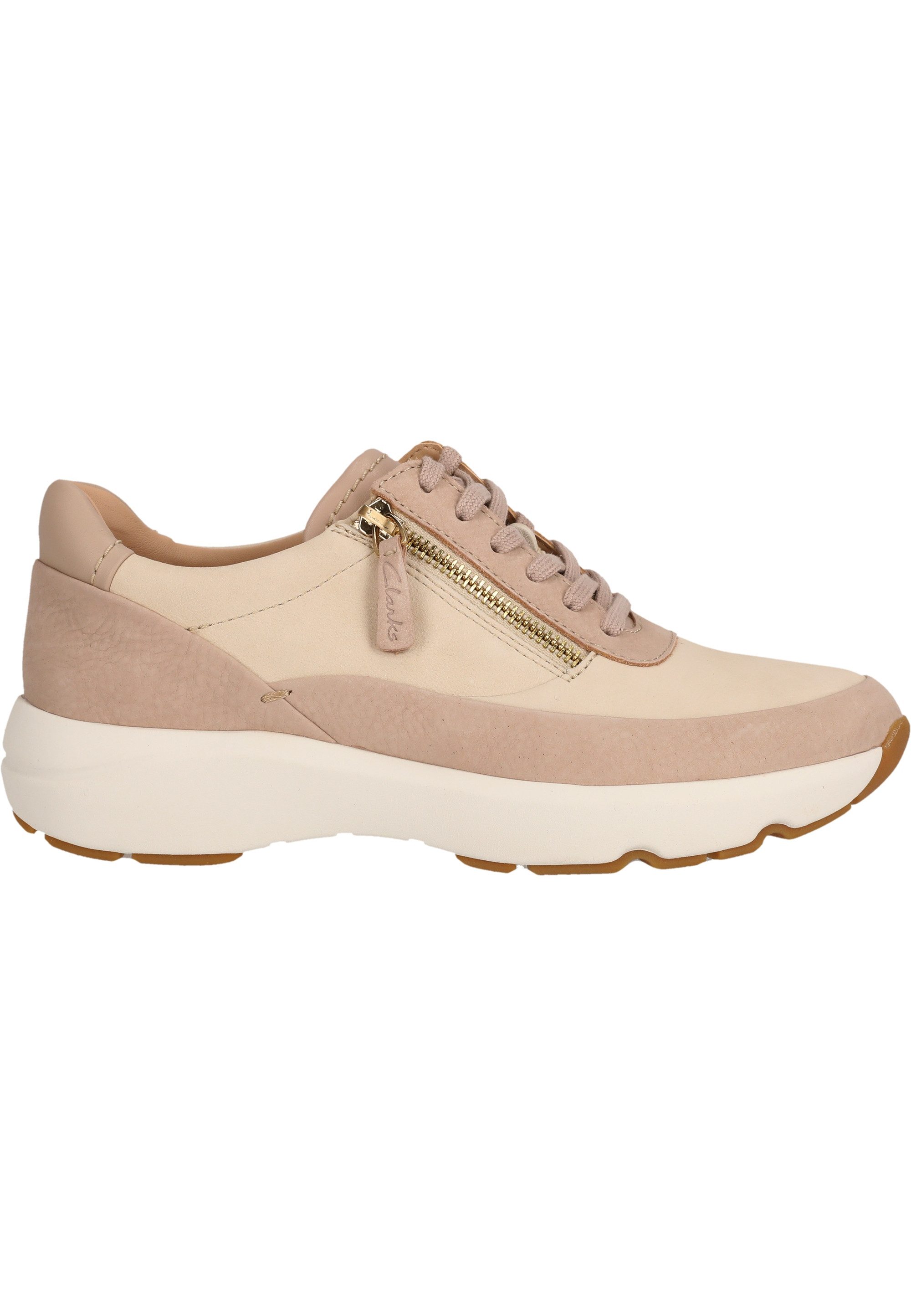 Clarks Tivoli Sneaker im leichten Design mit praktischem Reißverschluss