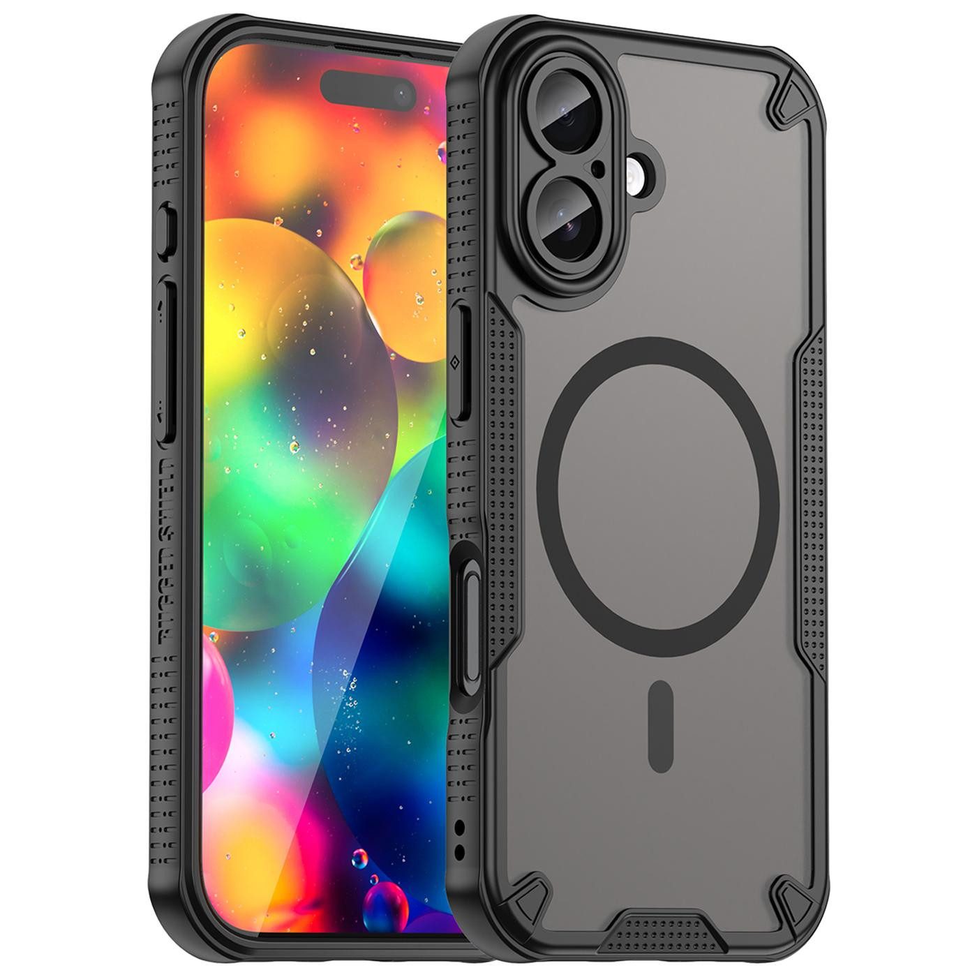 CoolGadget Handyhülle Defender Series Handy Hülle für Apple iPhone 17 6,3 Zoll, Magsafe TPU Schlicht Robust Schutzhülle für iPhone 17 Hülle
