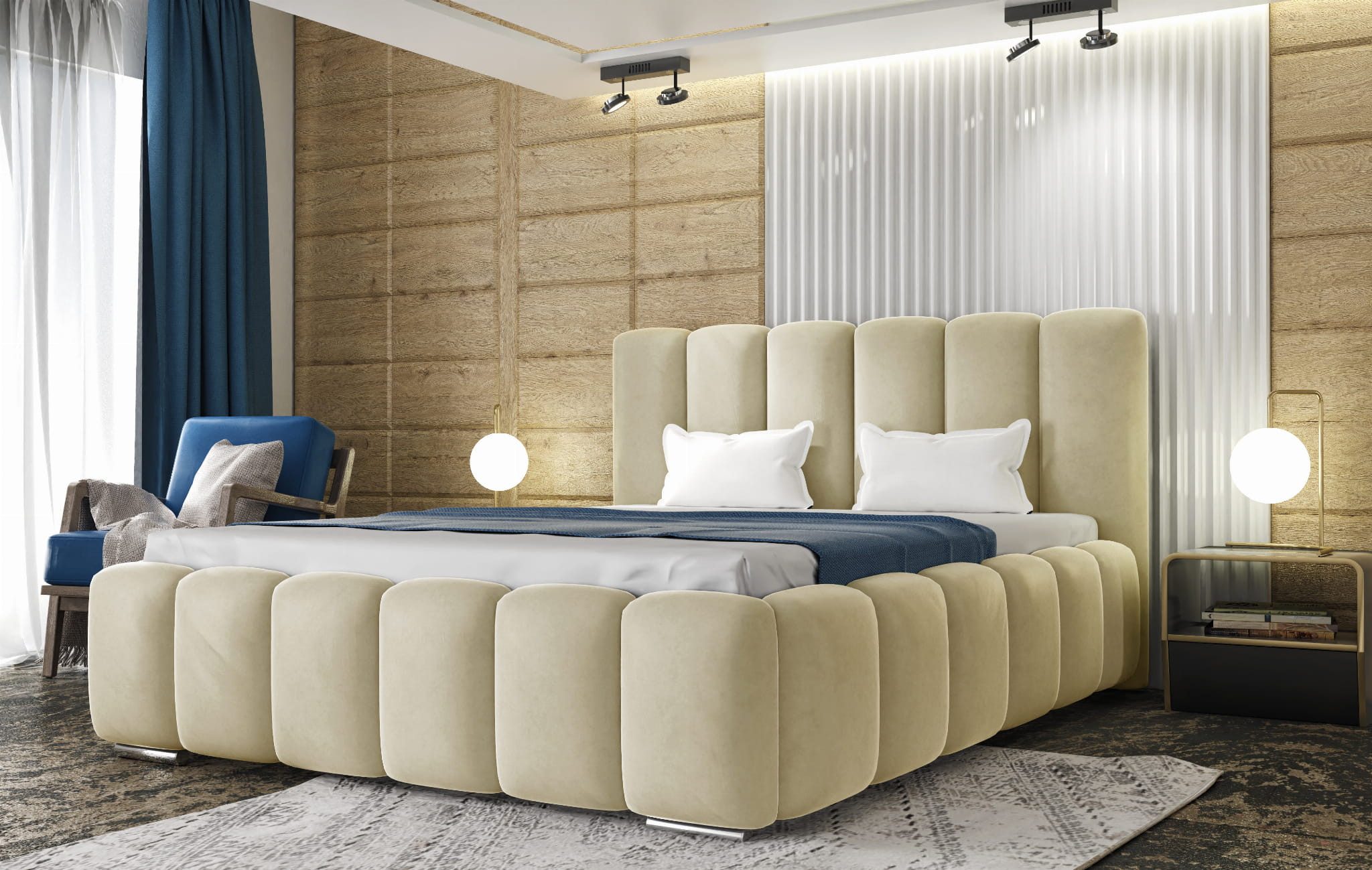 thematys Polsterbett Bettkasten + Lattenrost Stauraumbett 140x200 160x200 1 günstig online kaufen