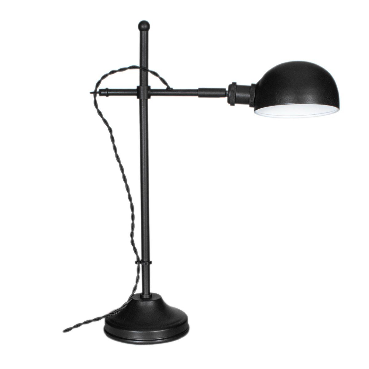 By Rydens Schreibtischlampe Aston, ohne Leuchtmittel, Retro-Look