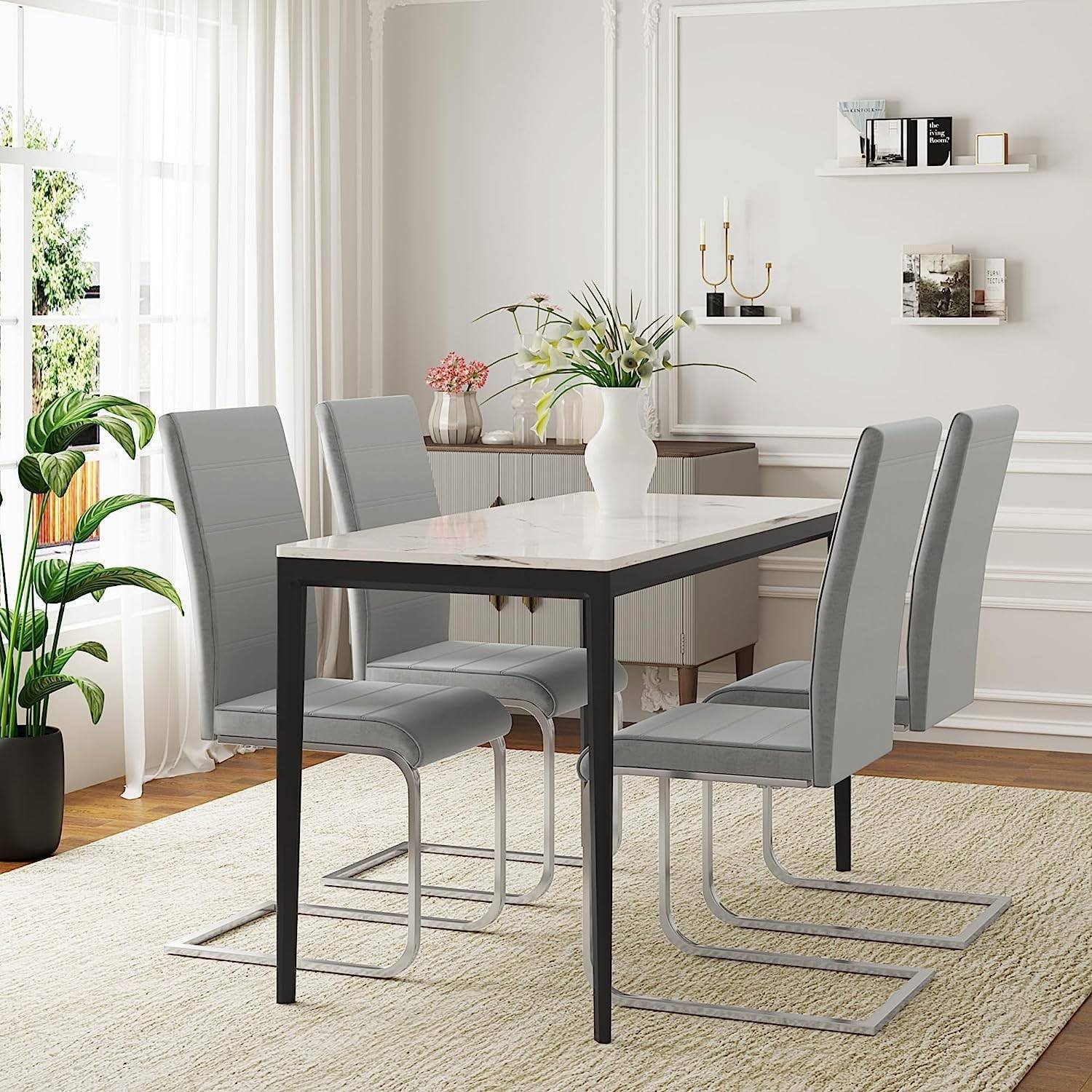 Woltu Freischwinger (Set, 6 St), mit günstig online kaufen