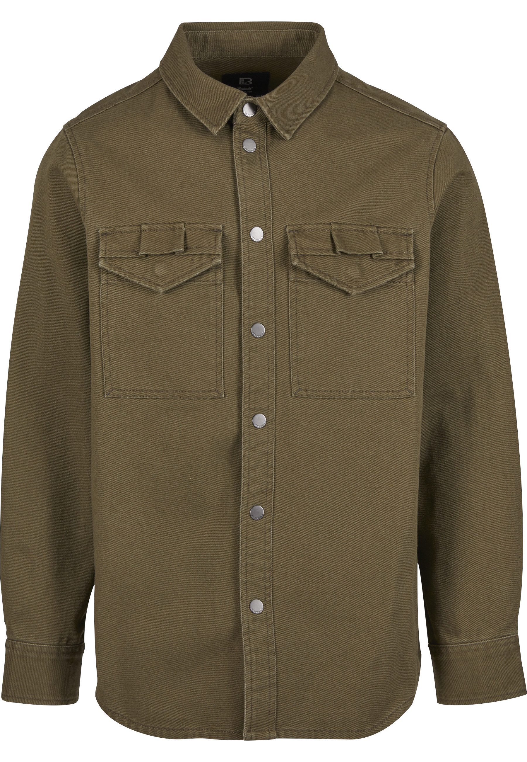 Brandit Langarmhemd Brandit Brandit Men Heavy Twill Shirt (1-tlg)