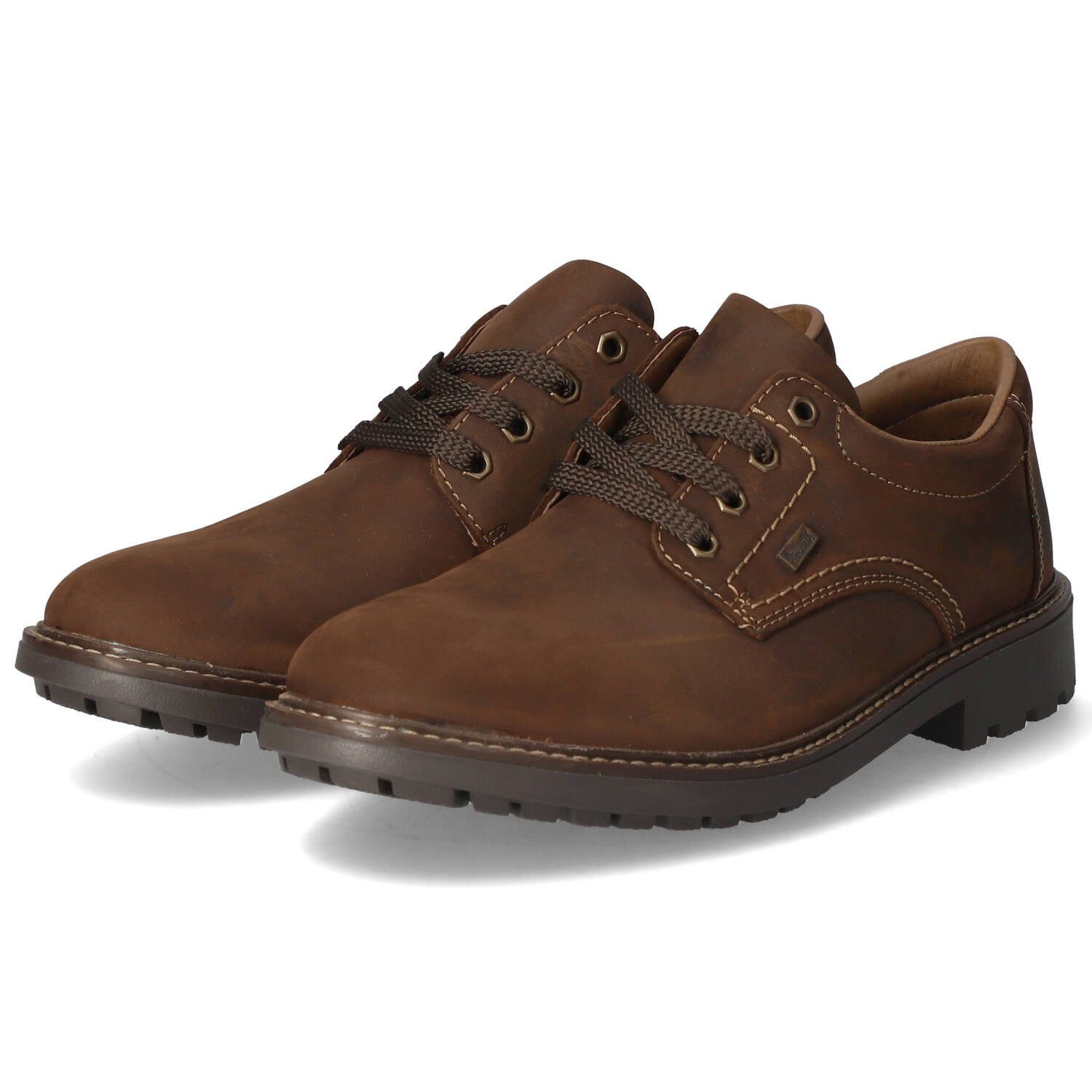 Rieker Rieker B4610-22 Herren Rauleder brown Schnürschuh