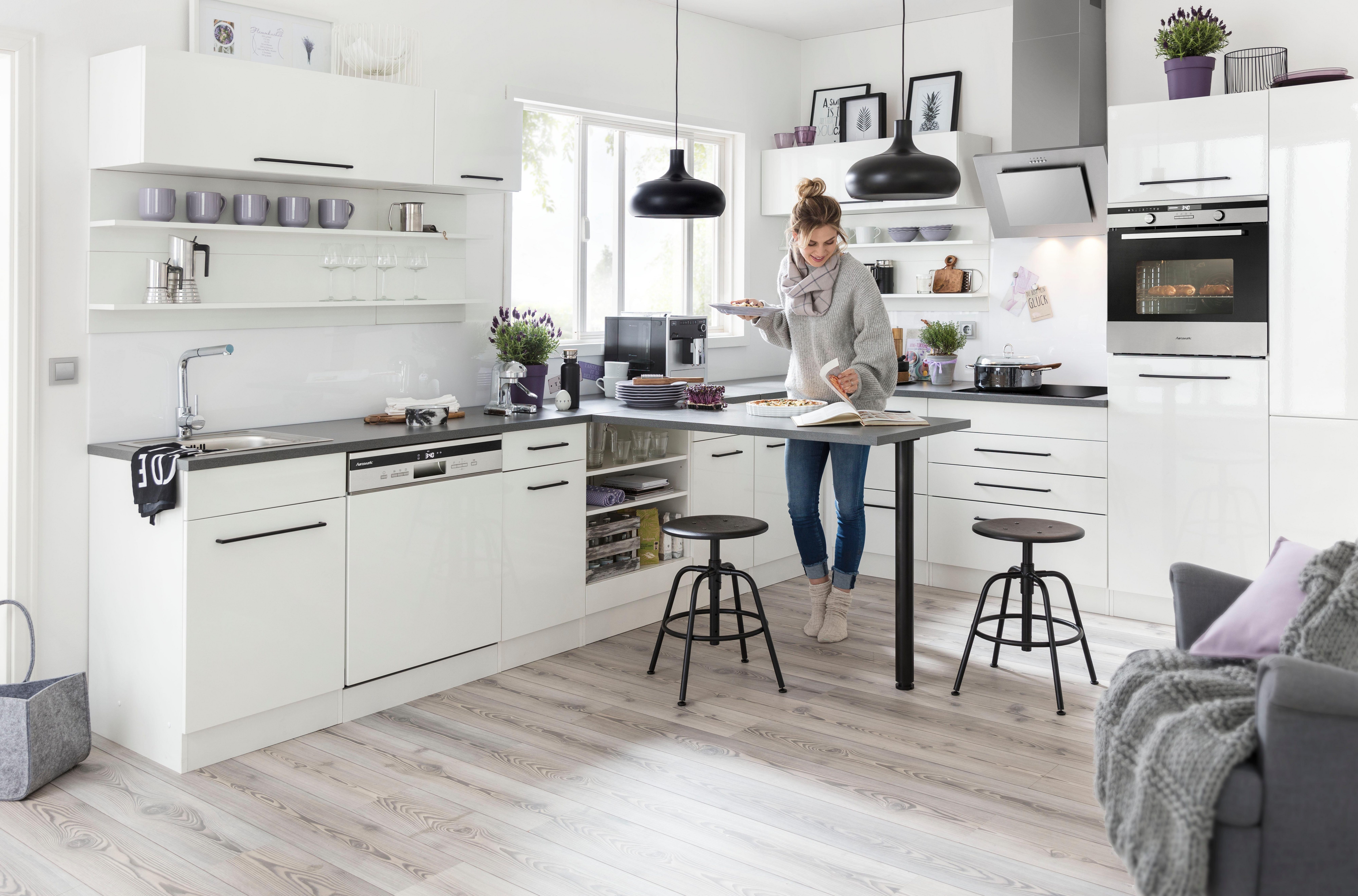 KOCHSTATION Hängeregal KS-Tulsa, 110 cm breit, 2 Ablagen