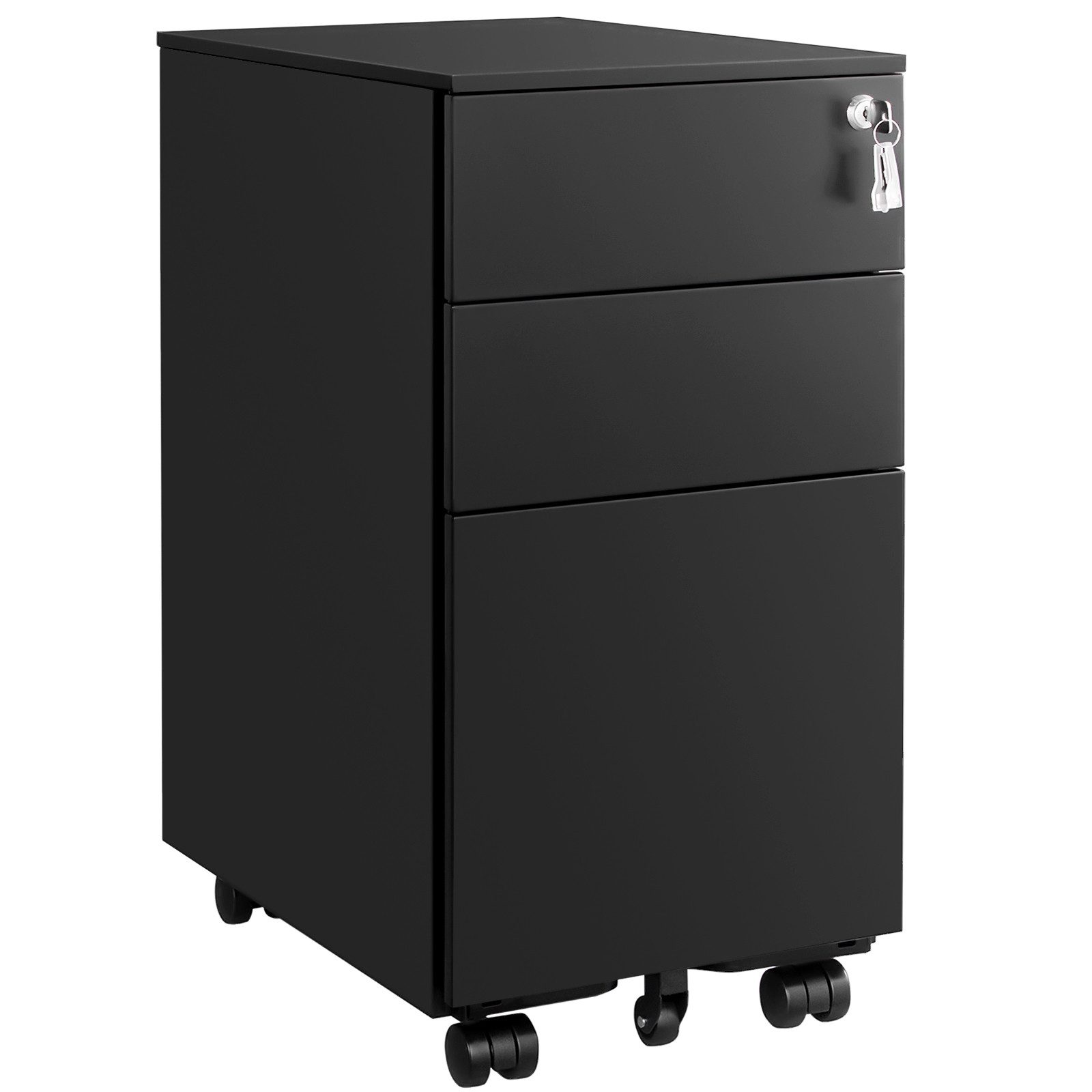 SONGMICS Aktenschrank Rollcontainer, mit 3 Schublade, günstig online kaufen