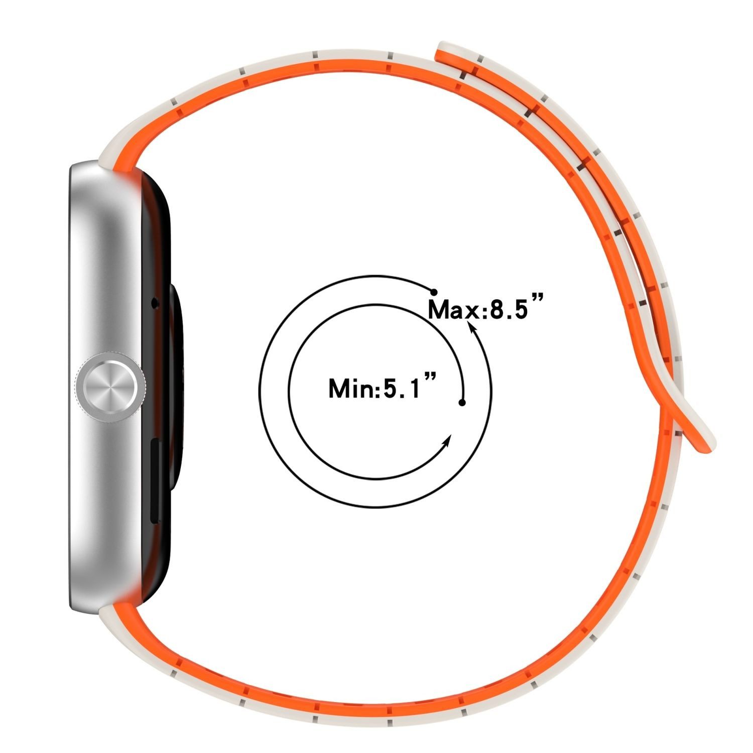 Wigento Smartwatch-Armband Für Xiaomi Smart Band günstig online kaufen
