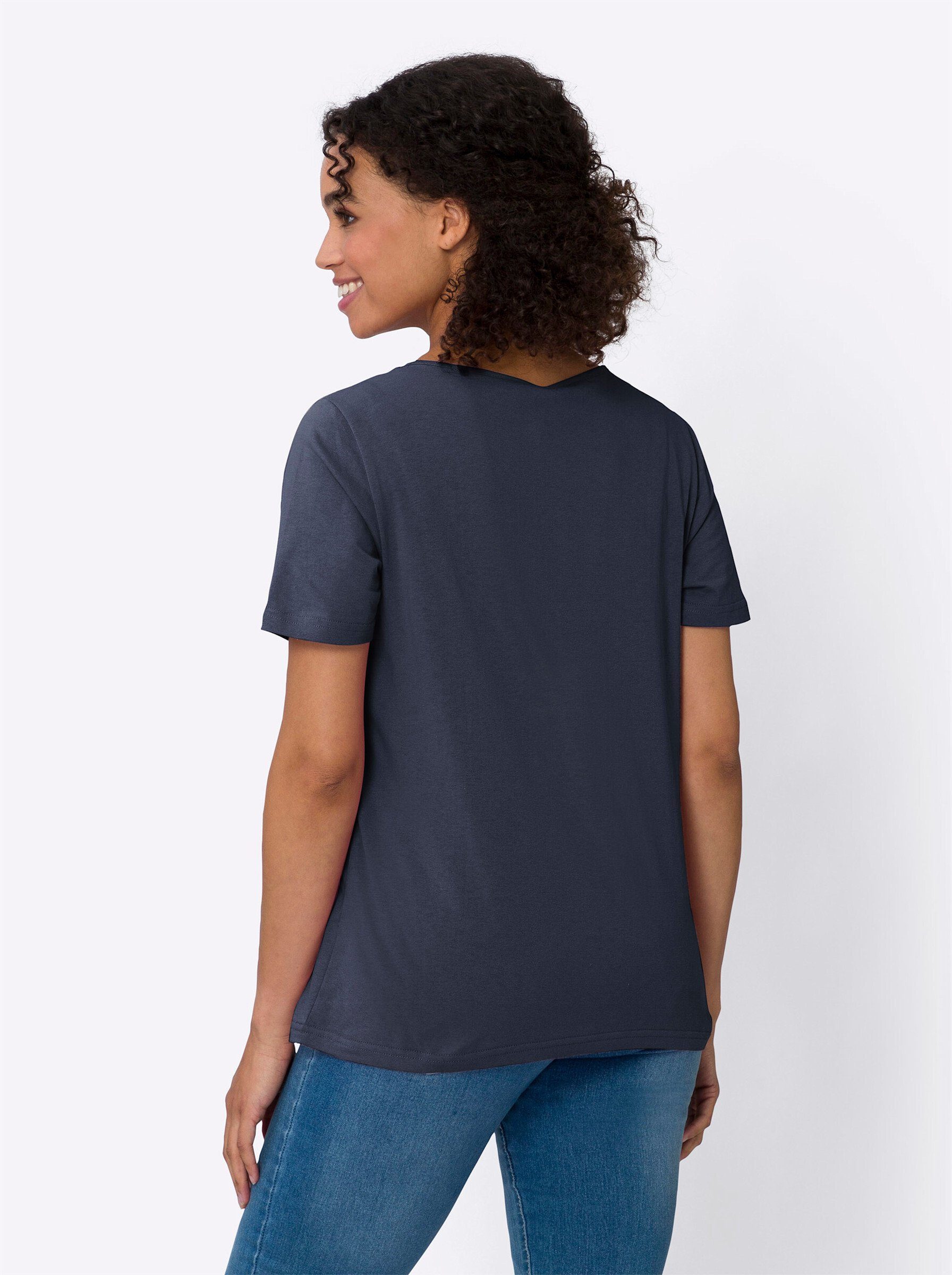 Sieh an! T-Shirt Kurzarmshirt .