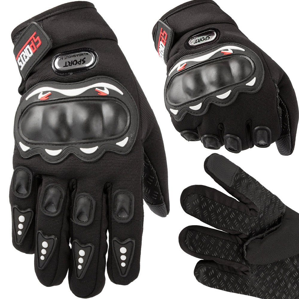 VERK GROUP Motorradhandschuhe Motorrad Schutzhandschuhe Touch Gr. L-XL