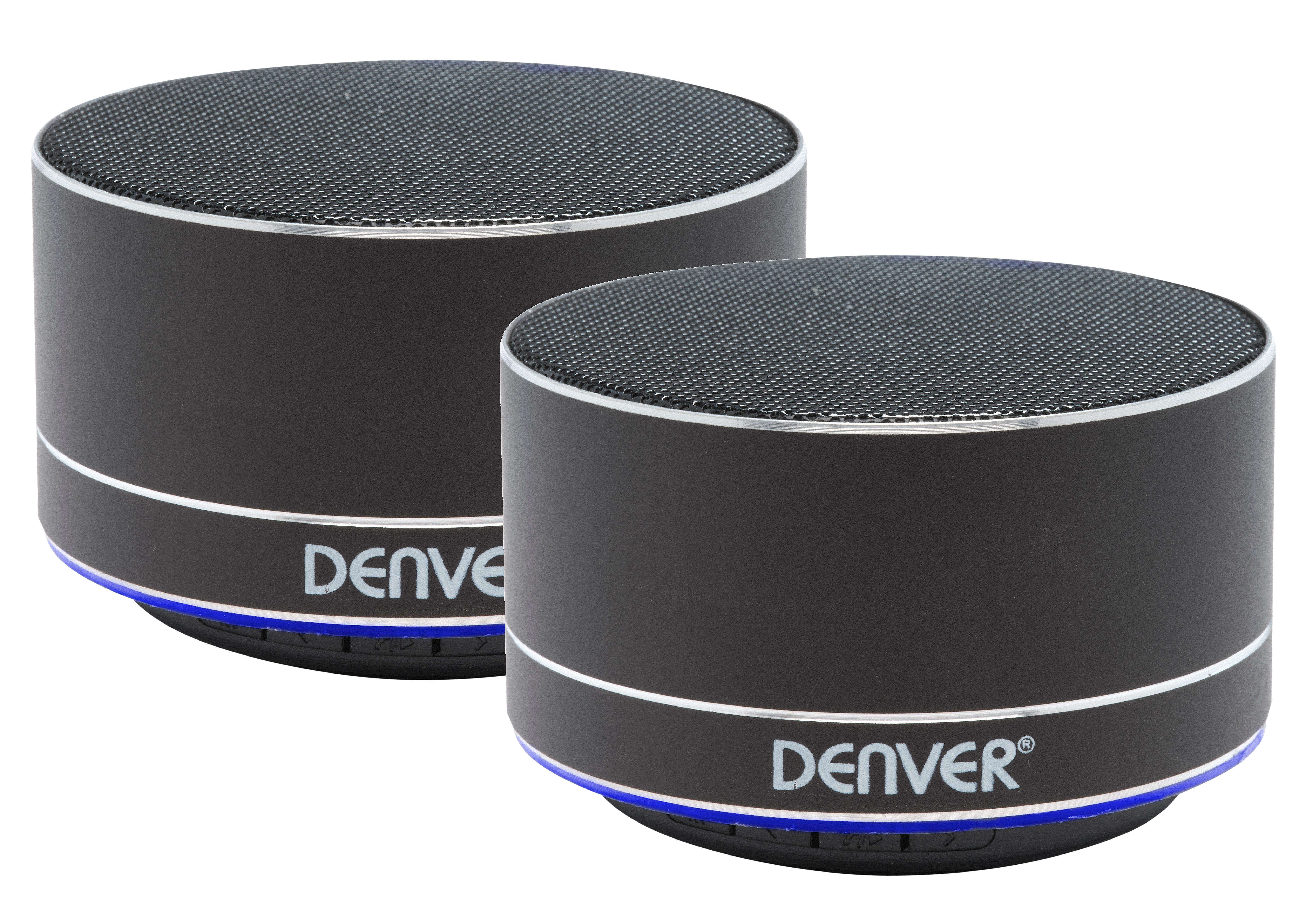 Denver BTS-32 Bluetooth Speaker Bluetooth-Lautsprecher (3 W, Metallgehäuse)