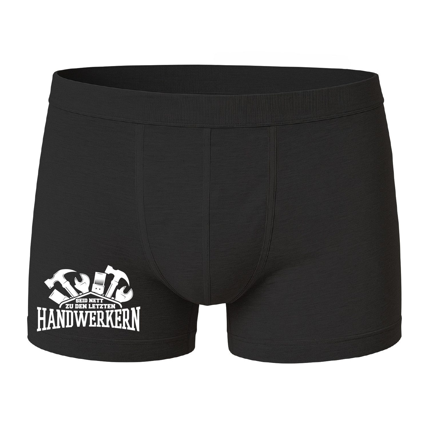 deinshirt Boxershorts Boxershorts seid nett zu den letzten Handwerkern mit günstig online kaufen