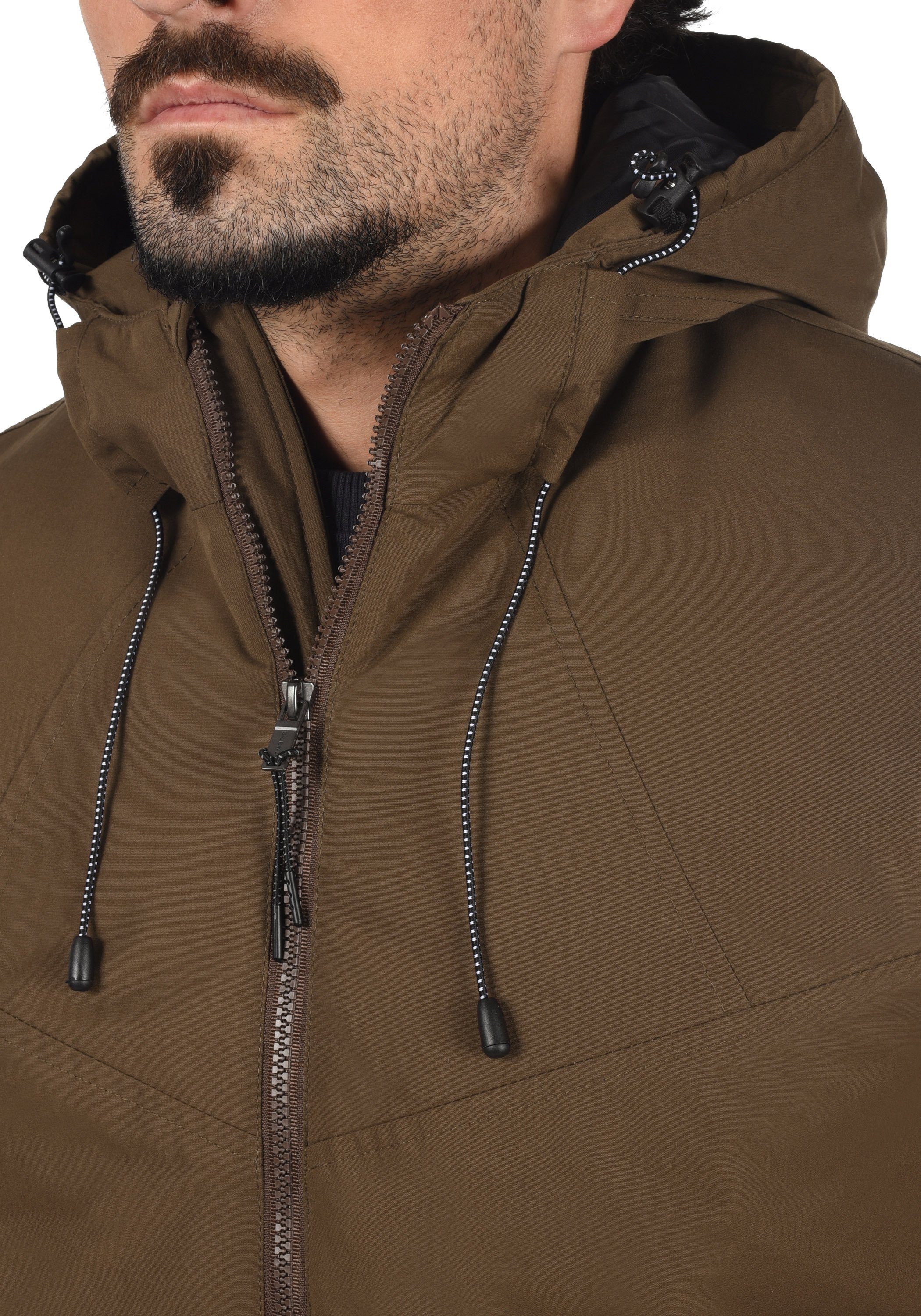 Blend Wintermantel BHFosco Stilvolle Herren Winterjacke mit Kapuze