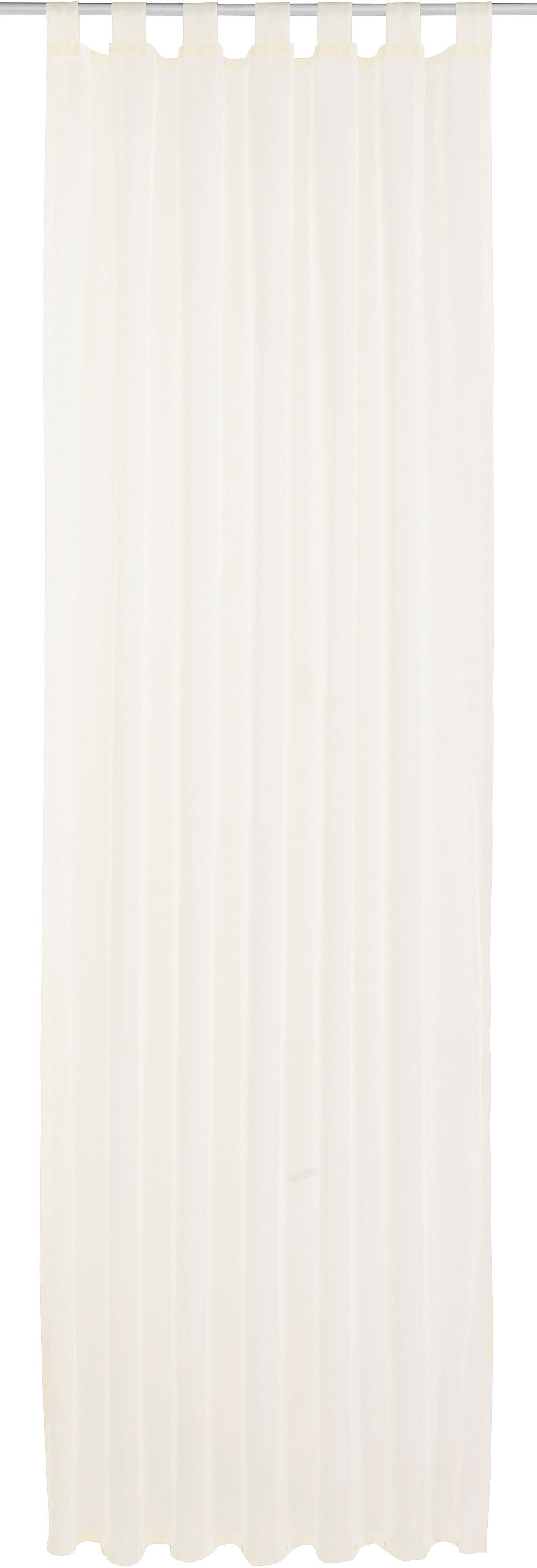 my home Gardine XANA mit Ösen, Kräuselband oder Schlaufen (1 St), Schlaufen günstig online kaufen