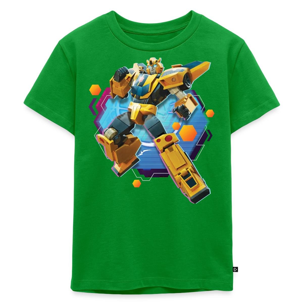T-Shirt Transformers Earth Spark Bumblebee Autobot Kinder Premium T-Shirt