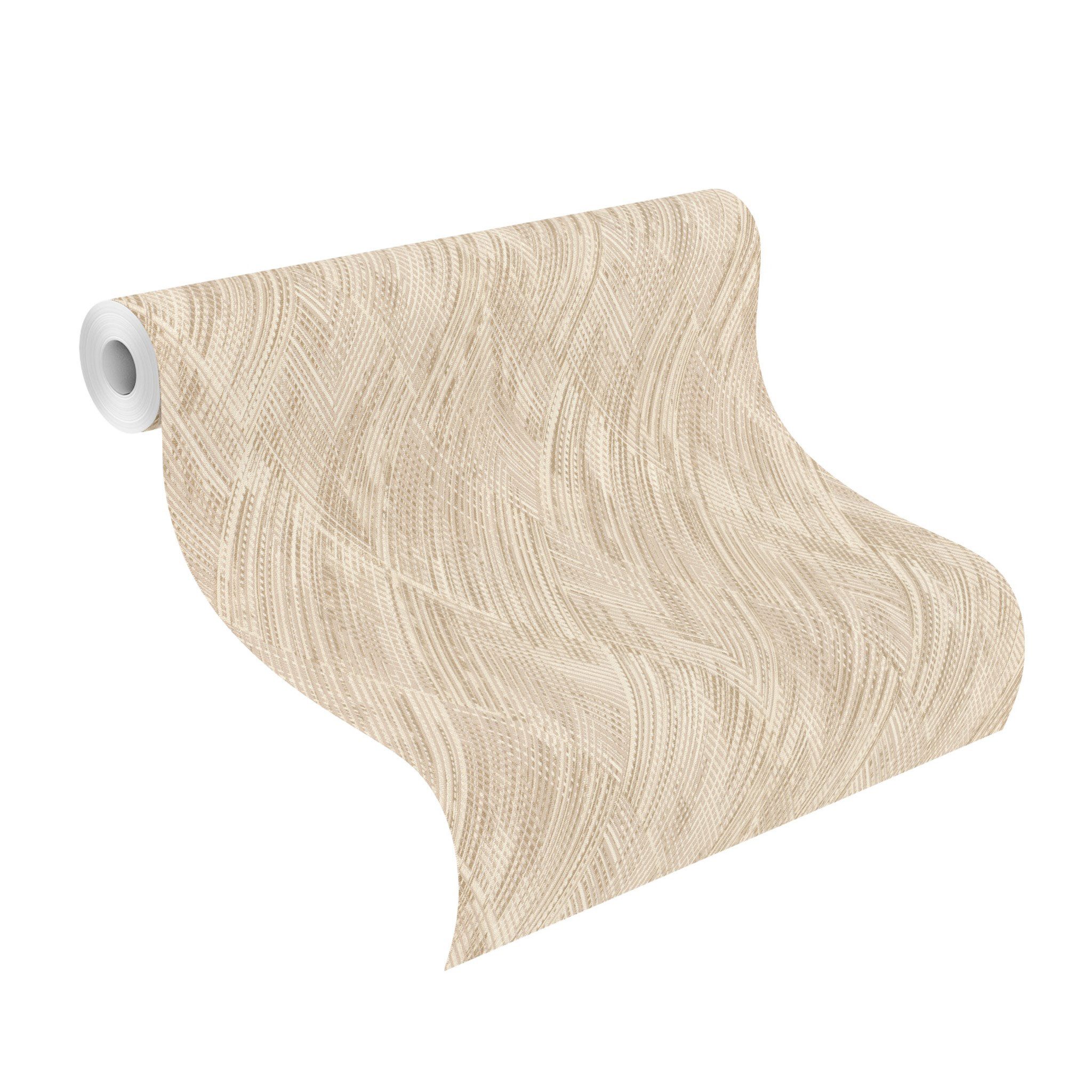 Rasch Vliestapete Vliestapete Perfecto VI 844122, strukturiert, geometrisch