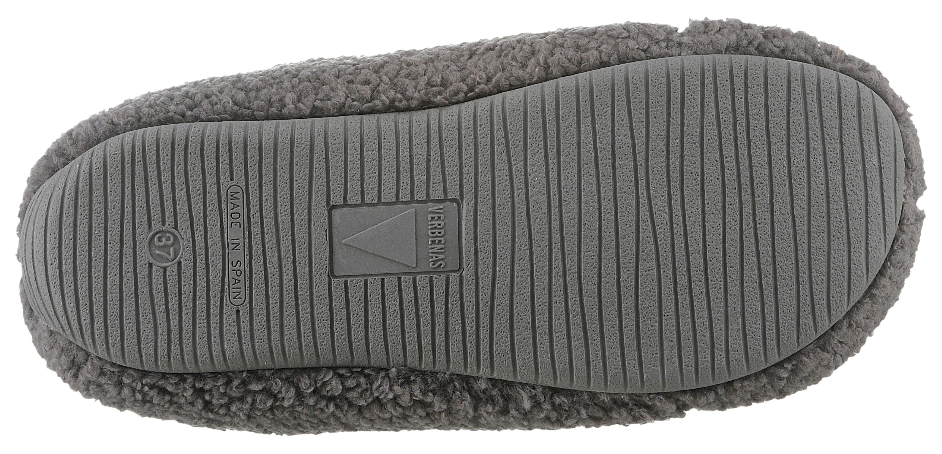 VERBENAS Yeti Gales Hüttenschuhe, Hausschuh, Homeslipper, Schlupfschuh zum Wohlfühlen