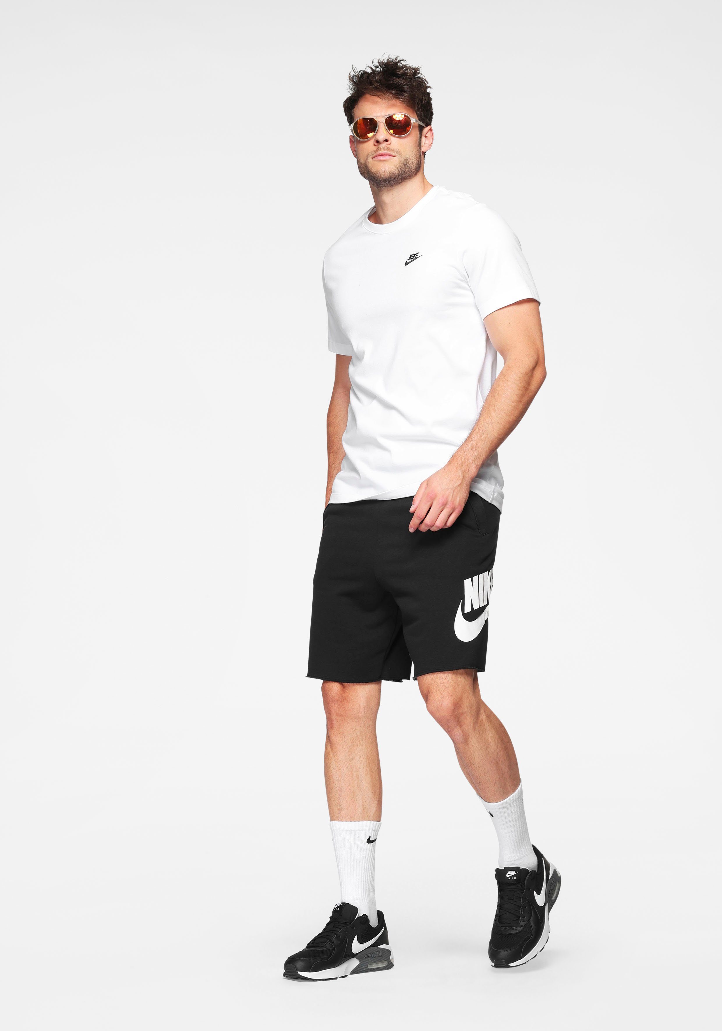 T-SHIRT weiß MEN'S Sportswear Nike T-Shirt CLUB