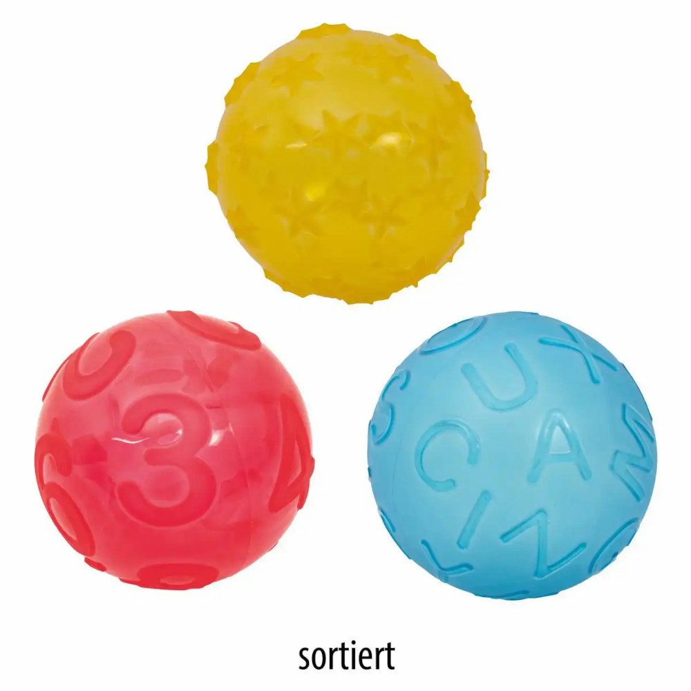 John GmbH Spielball JOHN Sensory Ball Ø13cm, 110g – 1 von 3 Farben, zufällig