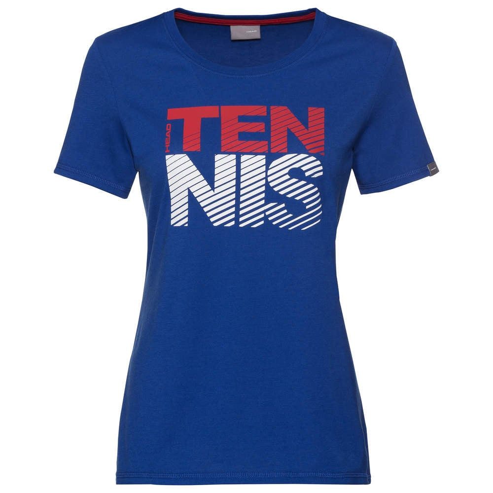 Head Tennisshirt Club Lisa (Polyester/Baumwolle) royalblau günstig online kaufen