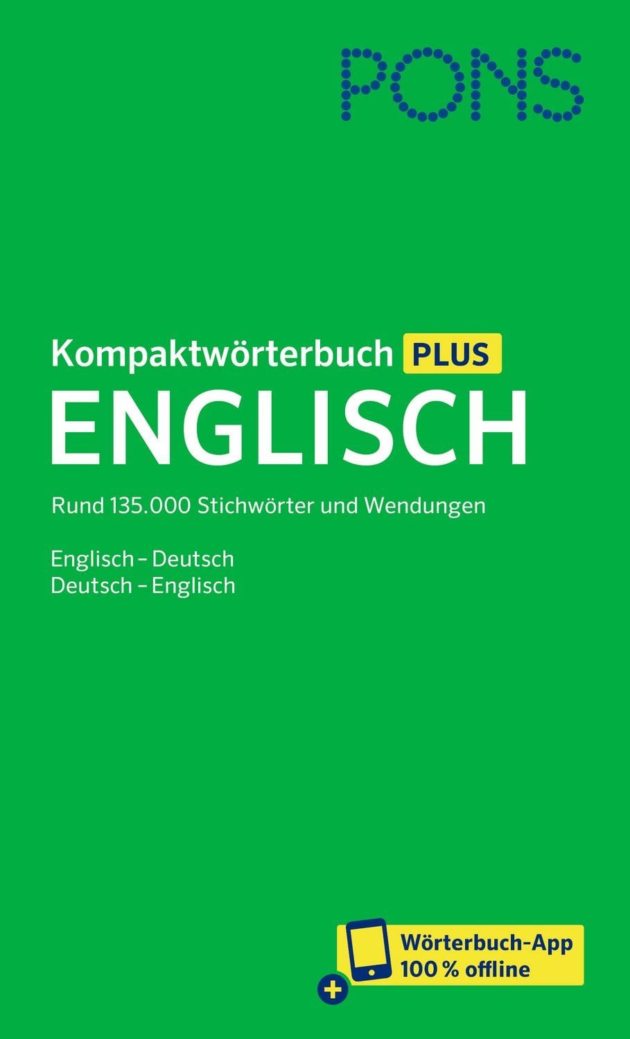 PONS Kompaktwörterbuch Englisch / diverse