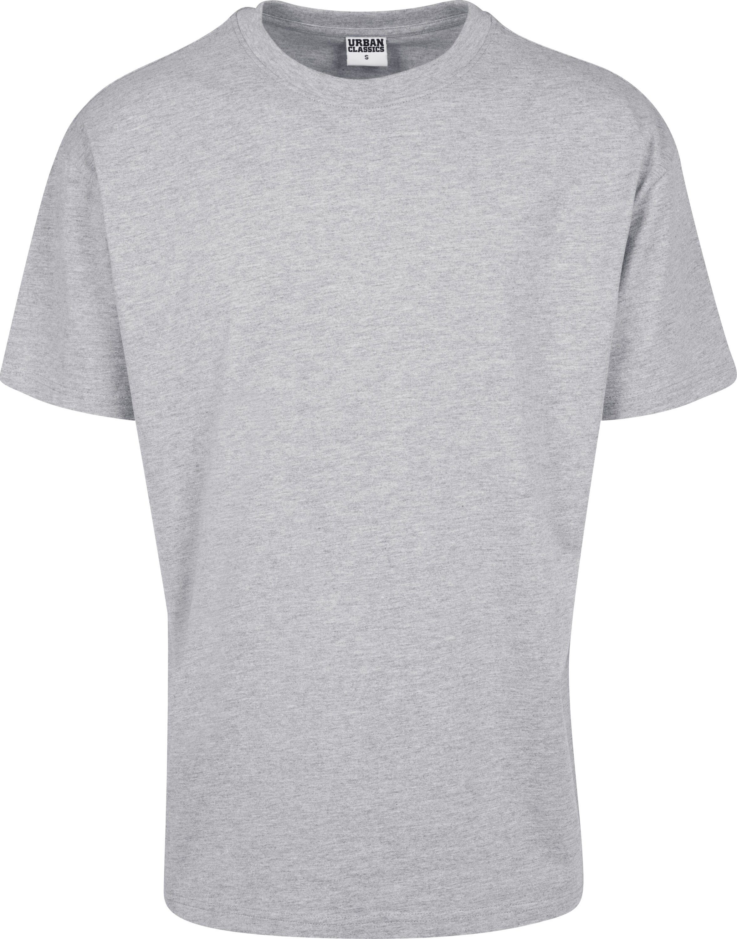 URBAN CLASSICS T-Shirt Herren Heavy Oversized grey (1-tlg) Tee