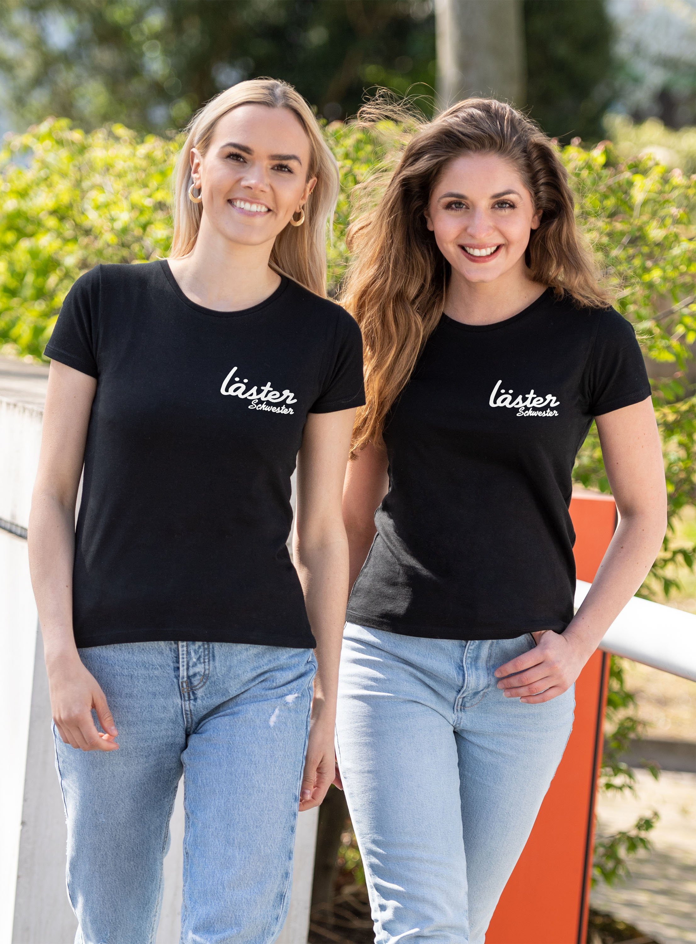 T-Shirt Lästerschwester Beste Freundin Sister T-Shirt