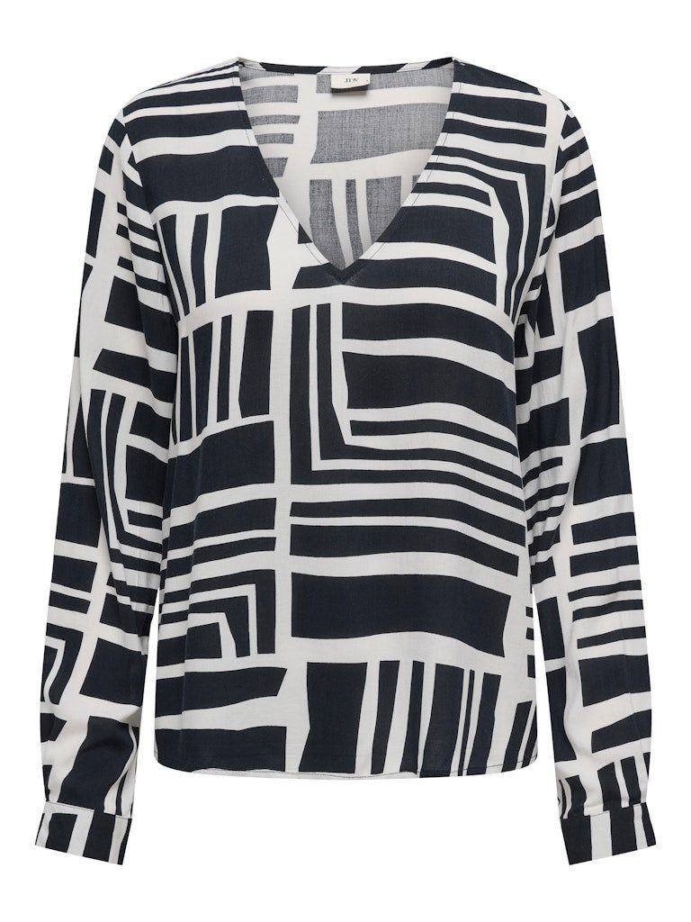 JDY Blusentop JDYSEZEN LIFE L/S V-NECK günstig online kaufen
