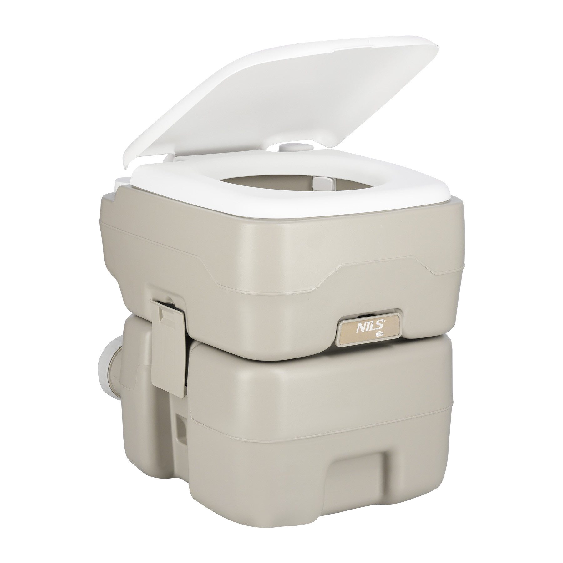 NILS CAMP Campingtoilette Reisetoilette Toilette für unterwegs mobiles WC 20L