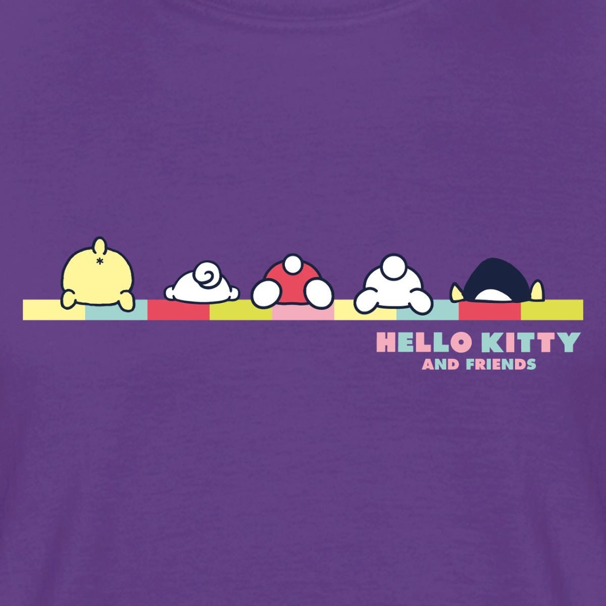 Spreadshirt T-Shirt Hello Kitty And Friends Pose Männer T-Shirt (1-tlg)