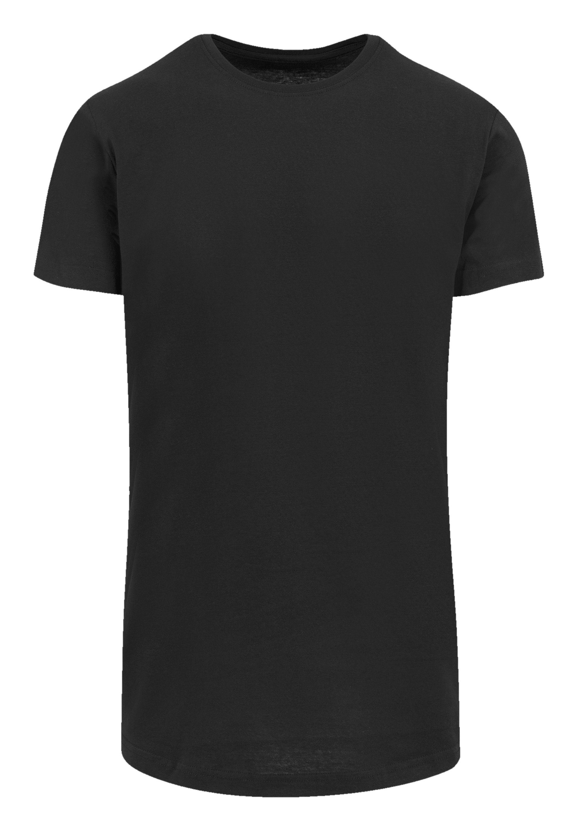 T-Shirt Welle F4NT4STIC schwarz Kanagawa PLUS SIZE Print