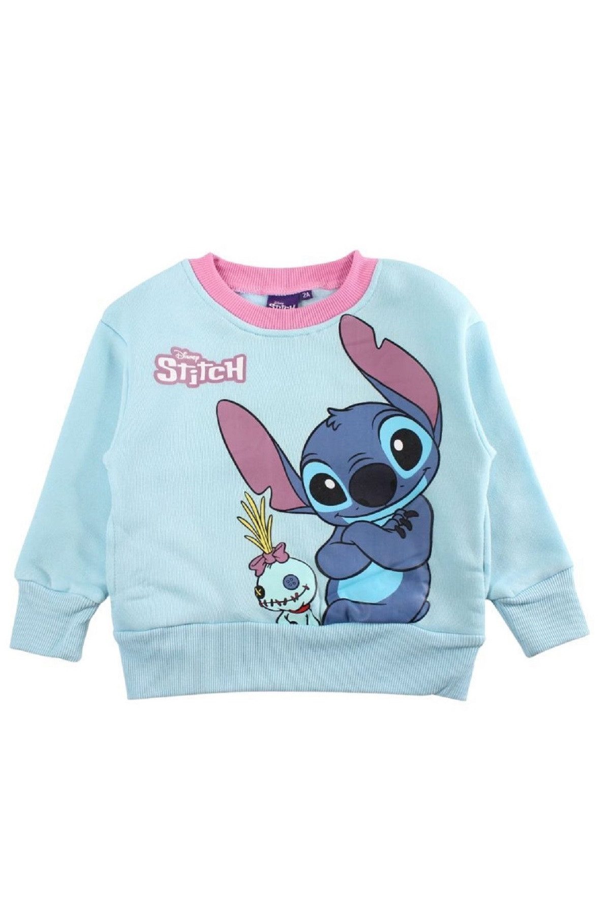 Rundhalspullover Pullover für Kinder Sweatshirt aus Polyester