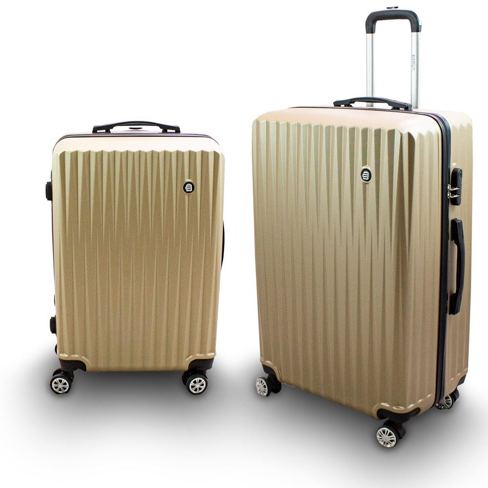 Barut Trolleyset Barut Reisekofferset 2-teilig L + XL Modell General Champagne, (Set, 2 tlg., MS-17304)
