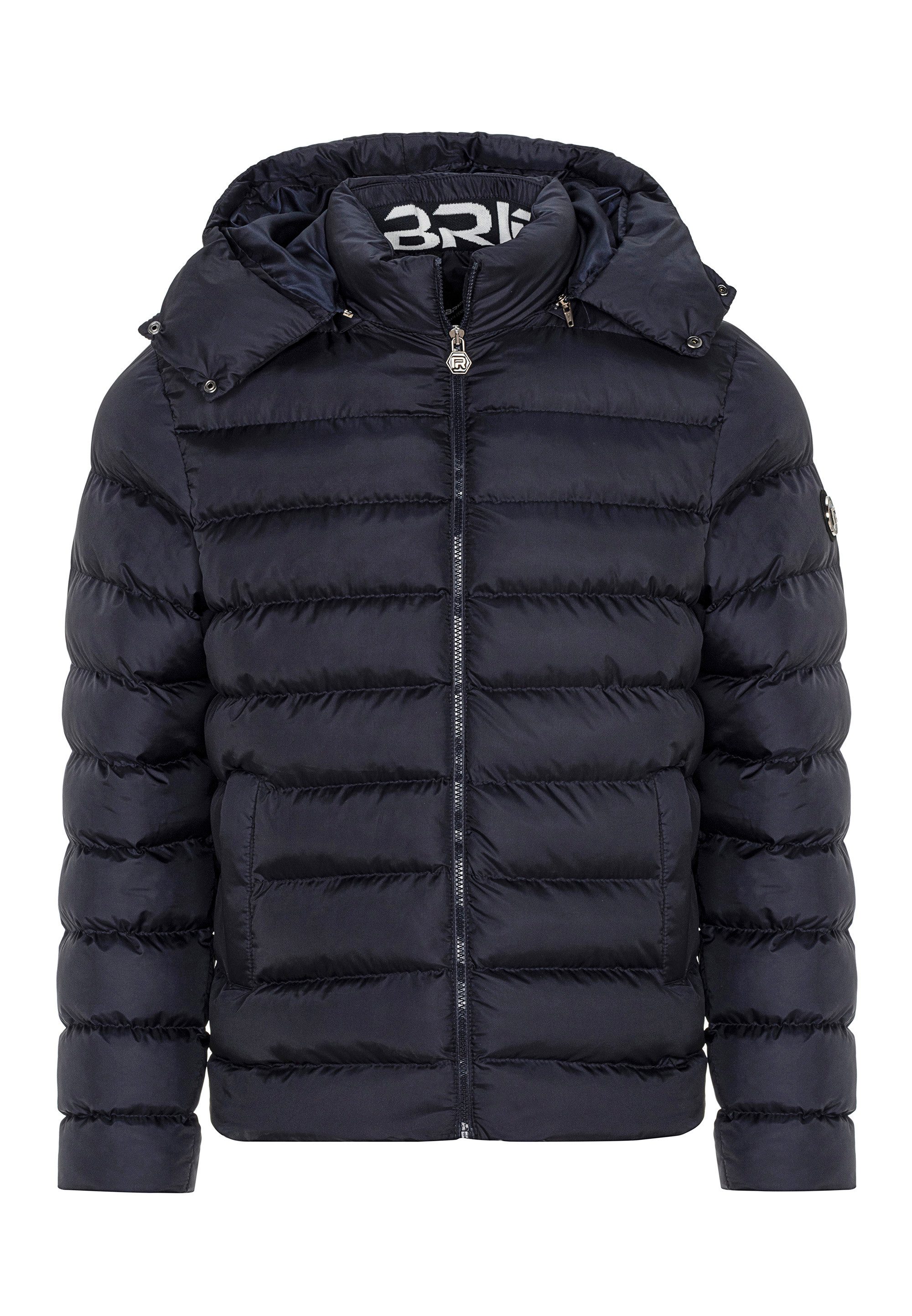 RedBridge Steppjacke mit abnehmbarer Kapuze - Dicke Steppjacke Abnehmbare Kapuze