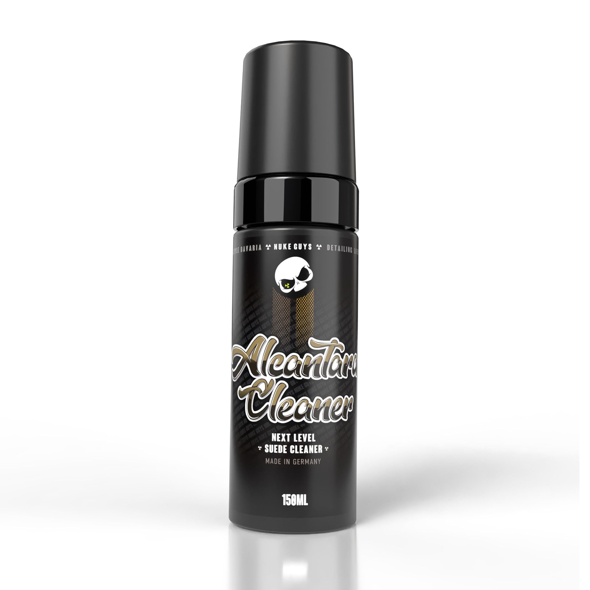 Nuke Guys AlcantaraReiniger 150ml Textilreiniger Schaum Auto-Reinigungsmittel (1-St. Reiniger geeignet für alle Alcantara Oberflächen)