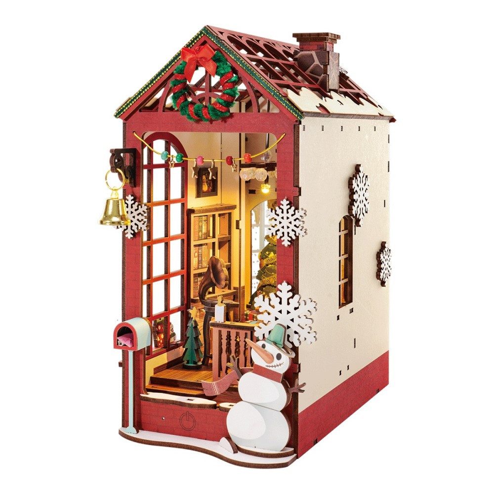 ROLIFE 3D-Puzzle Book Nook "Christmas Indoor Scene", 206 Puzzleteile günstig online kaufen