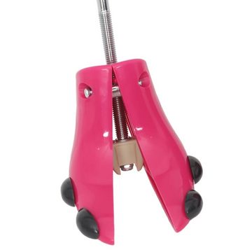 vidaXL Schuhspanner Stiefelspanner mit Schuhanzieher Rosa EU 34-40 Kunststoff (1-tlg)