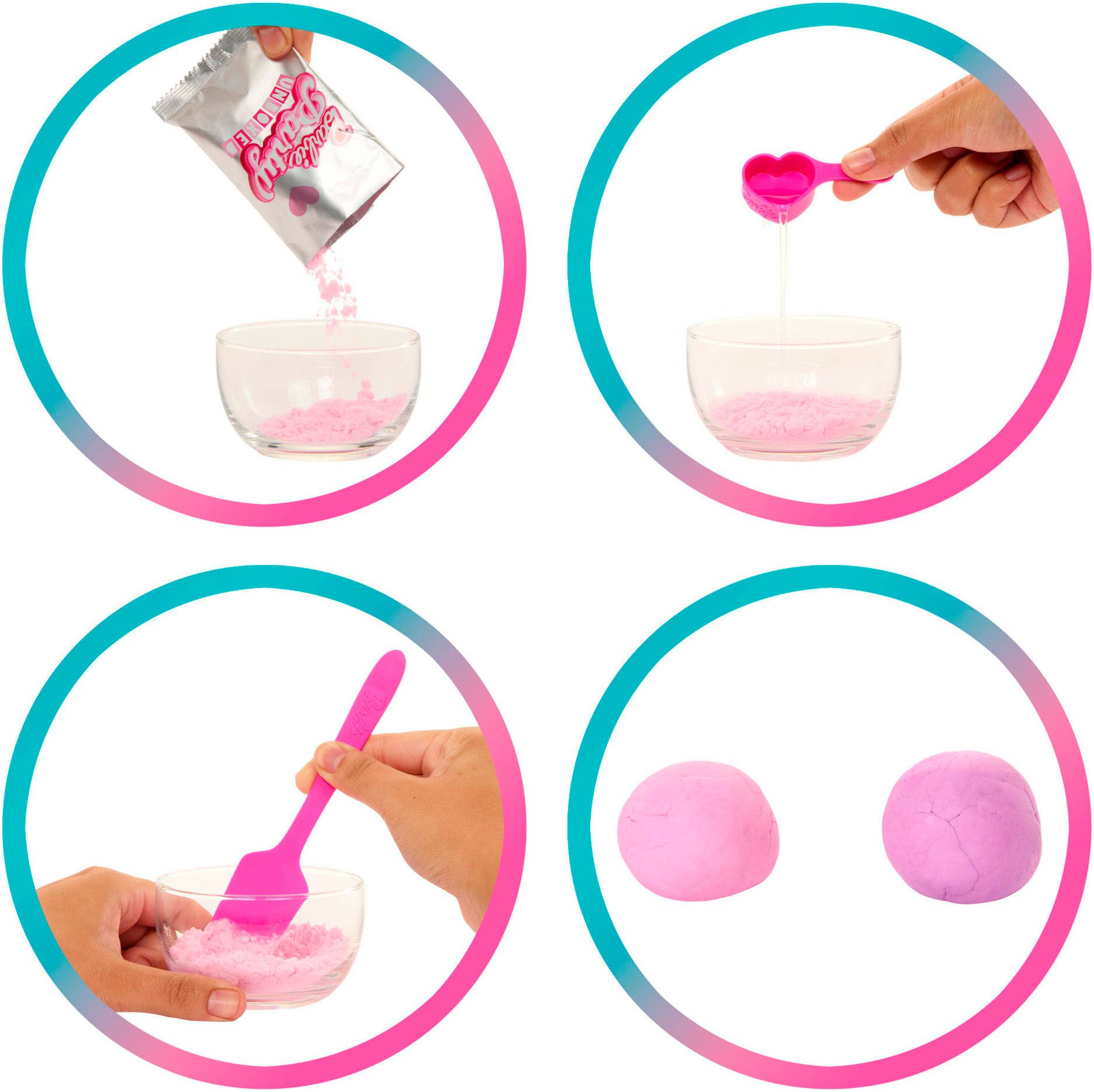 Barbie Anziehpuppe Party Unboxed Haustier-Geburtstagsserie, lila Kleid, mit Farbwechsel