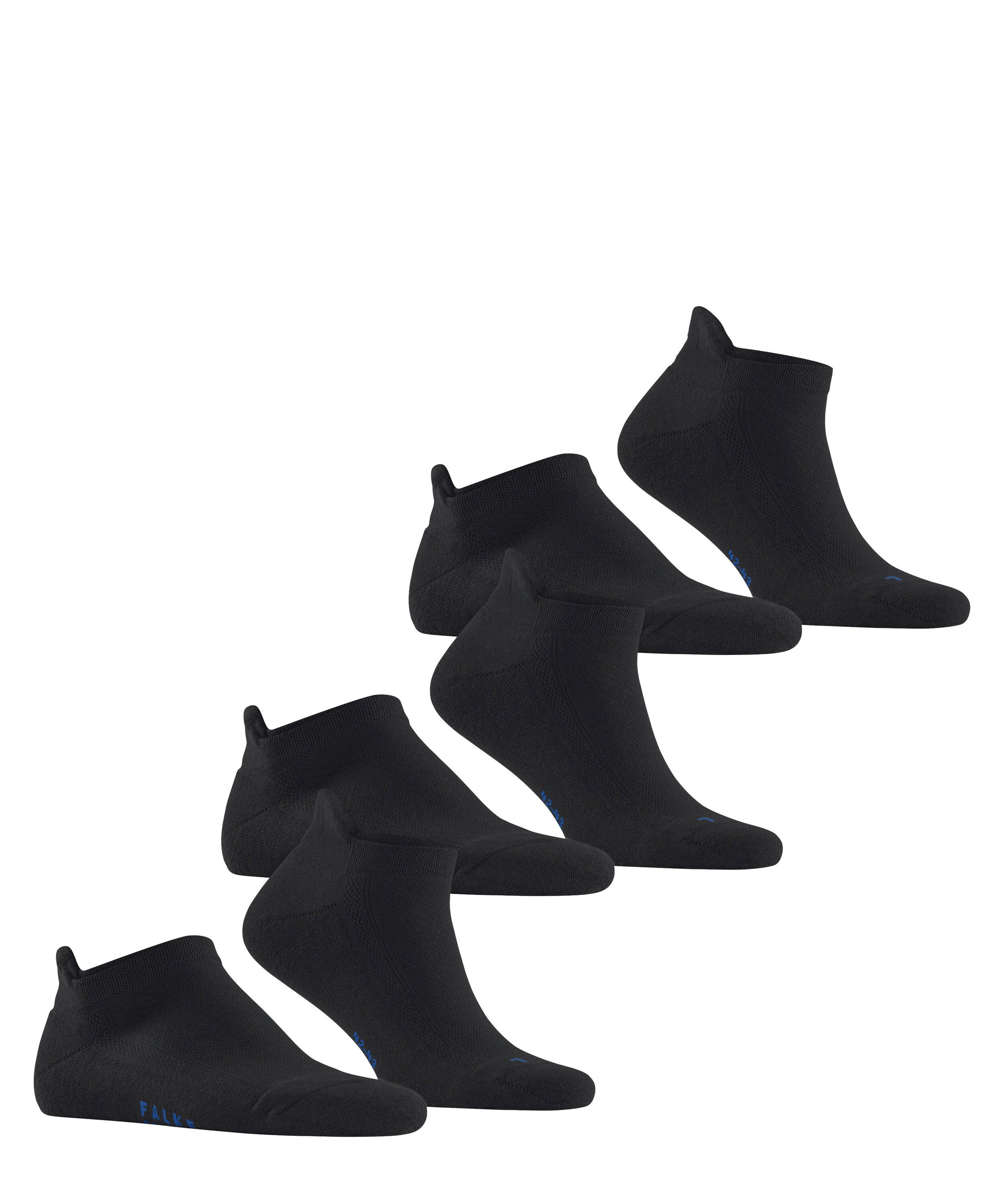 FALKE Sneakersocken Cool Kick 3-Pack Sneakersocken (3-Paar) mit ultraleichter Plüschsohle